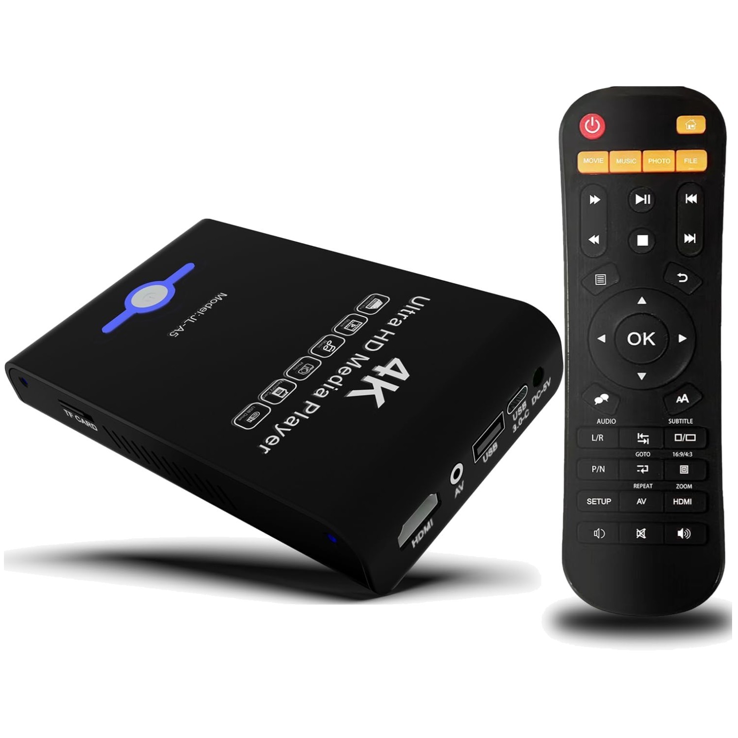 Innovative 4K Media Player + HDD Enclosure