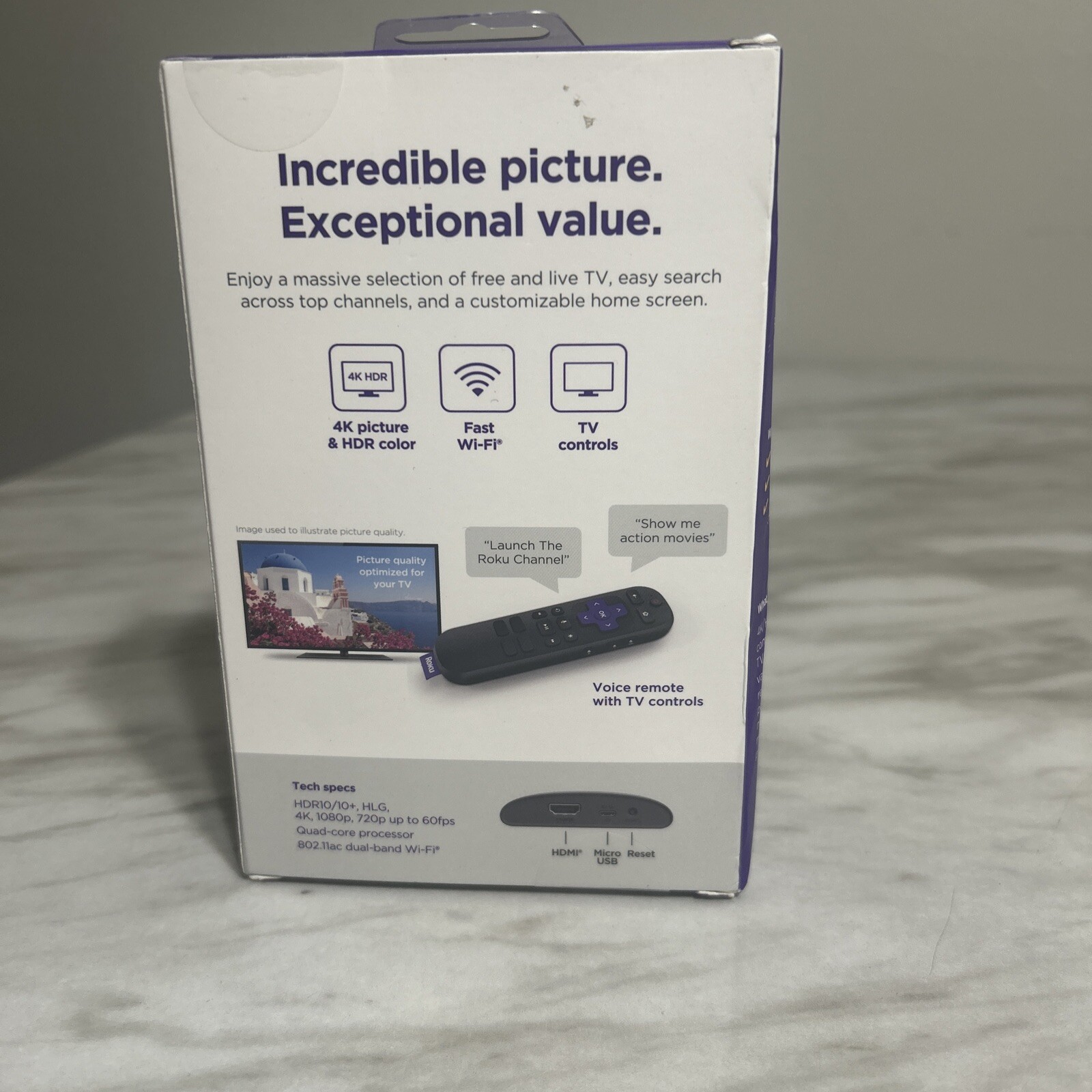 Roku Express 4K+ 3941 HDR Media Streamer