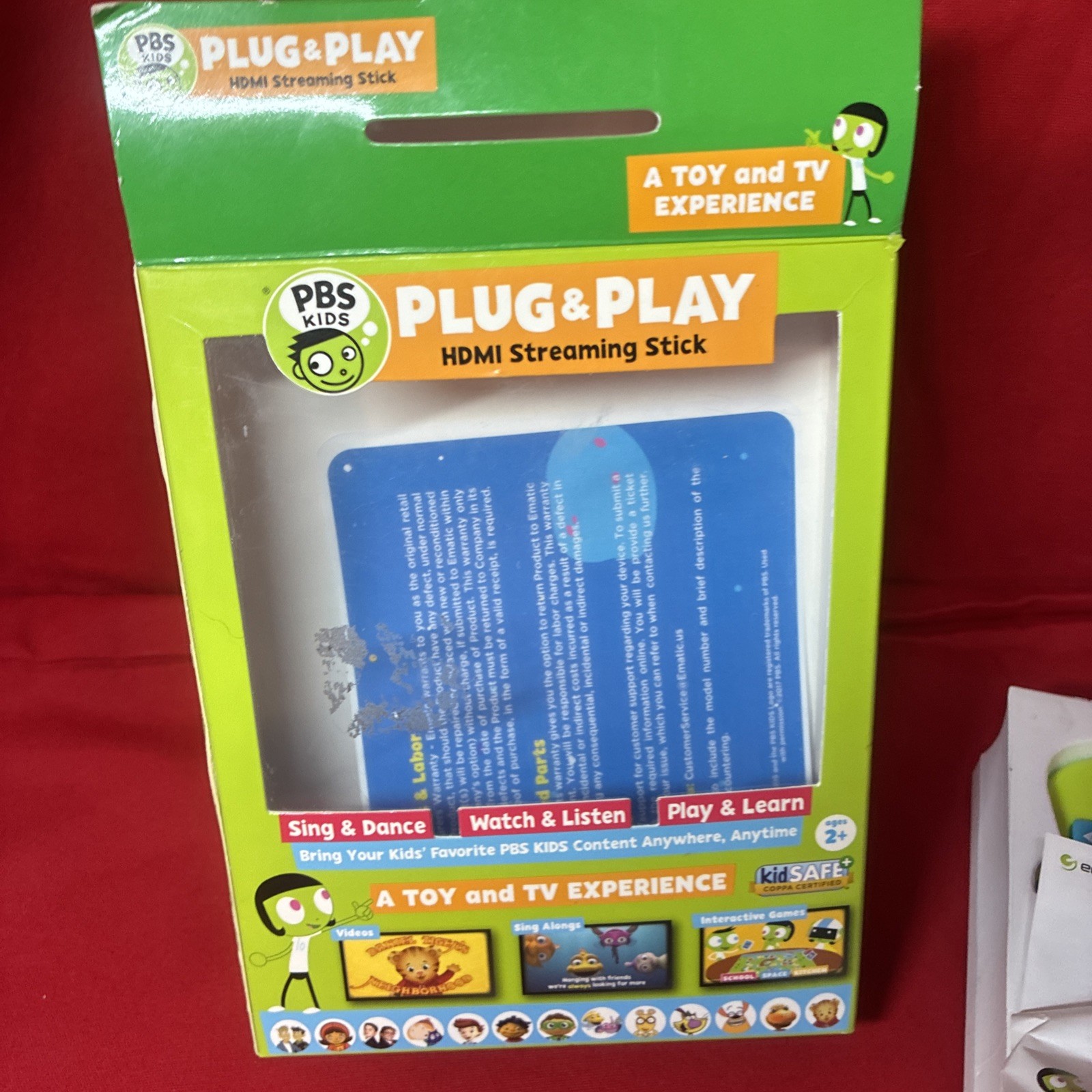 PBS Kids Plug & Play Bluetooth Wi-Fi Interactive Toy And TV Experience