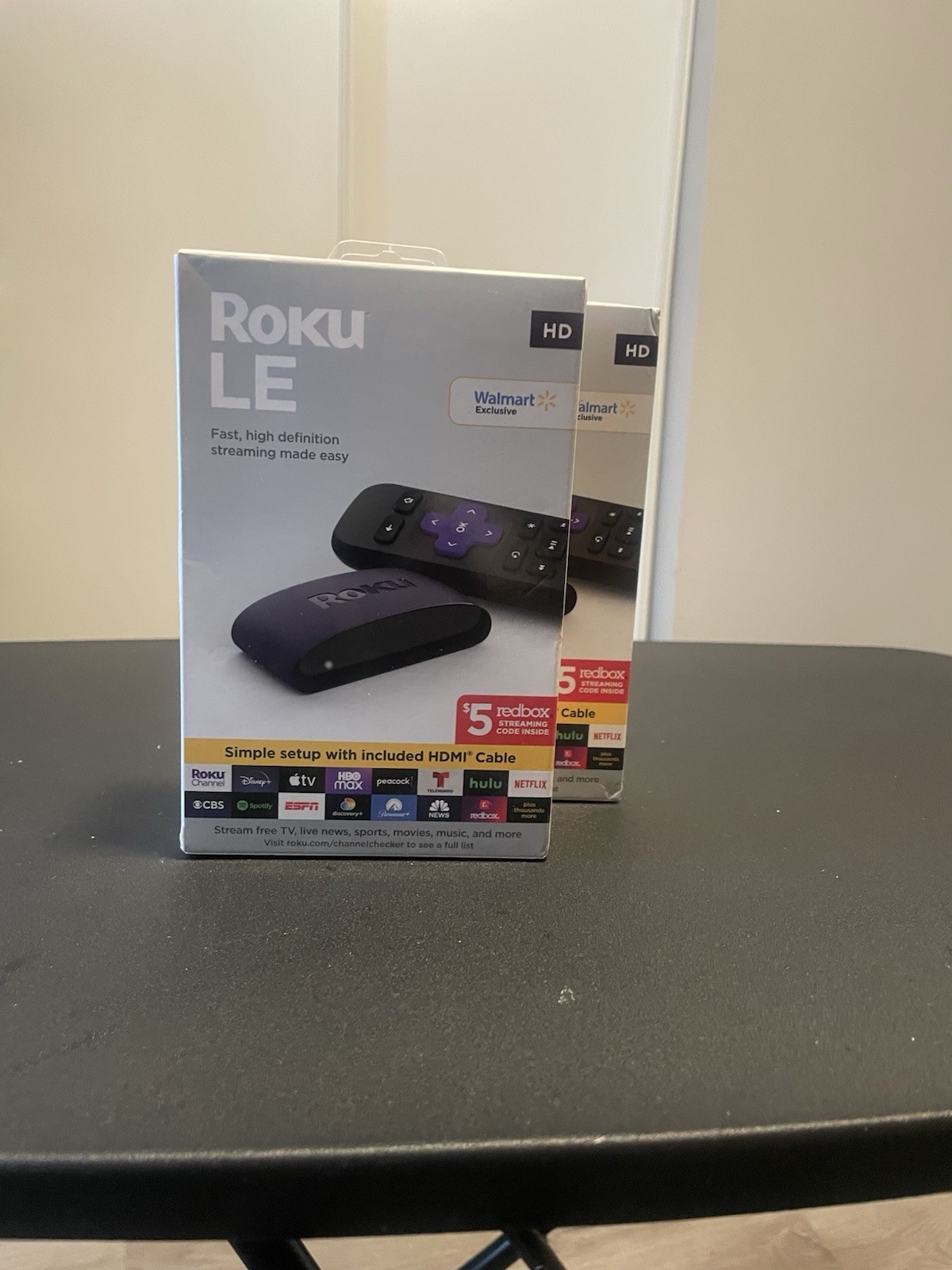 Roku LE Media Player – Black/Purple