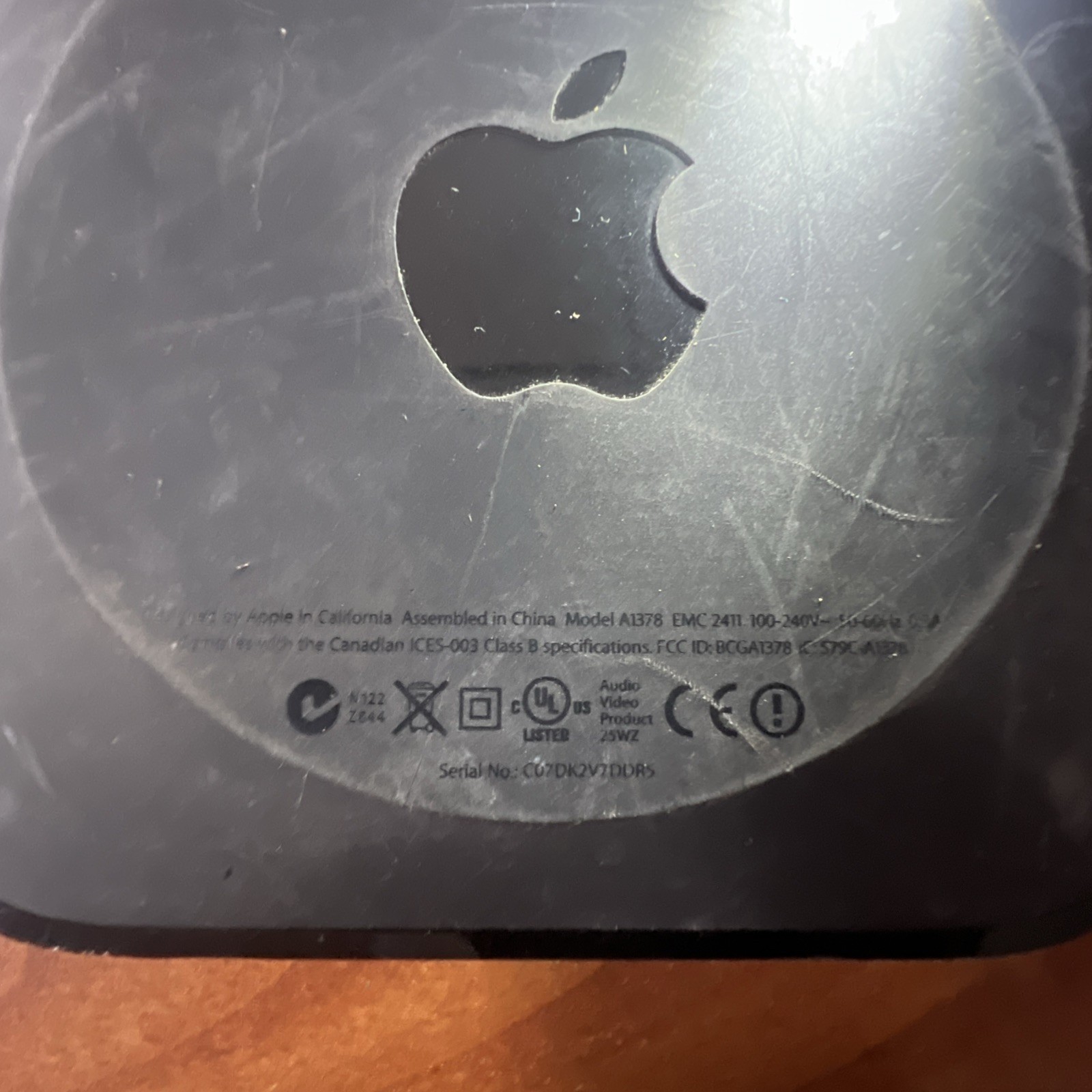 Apple TV 2nd Generation A1378 8GB Digital HD Media Streamer MC572LL/A | WORKS