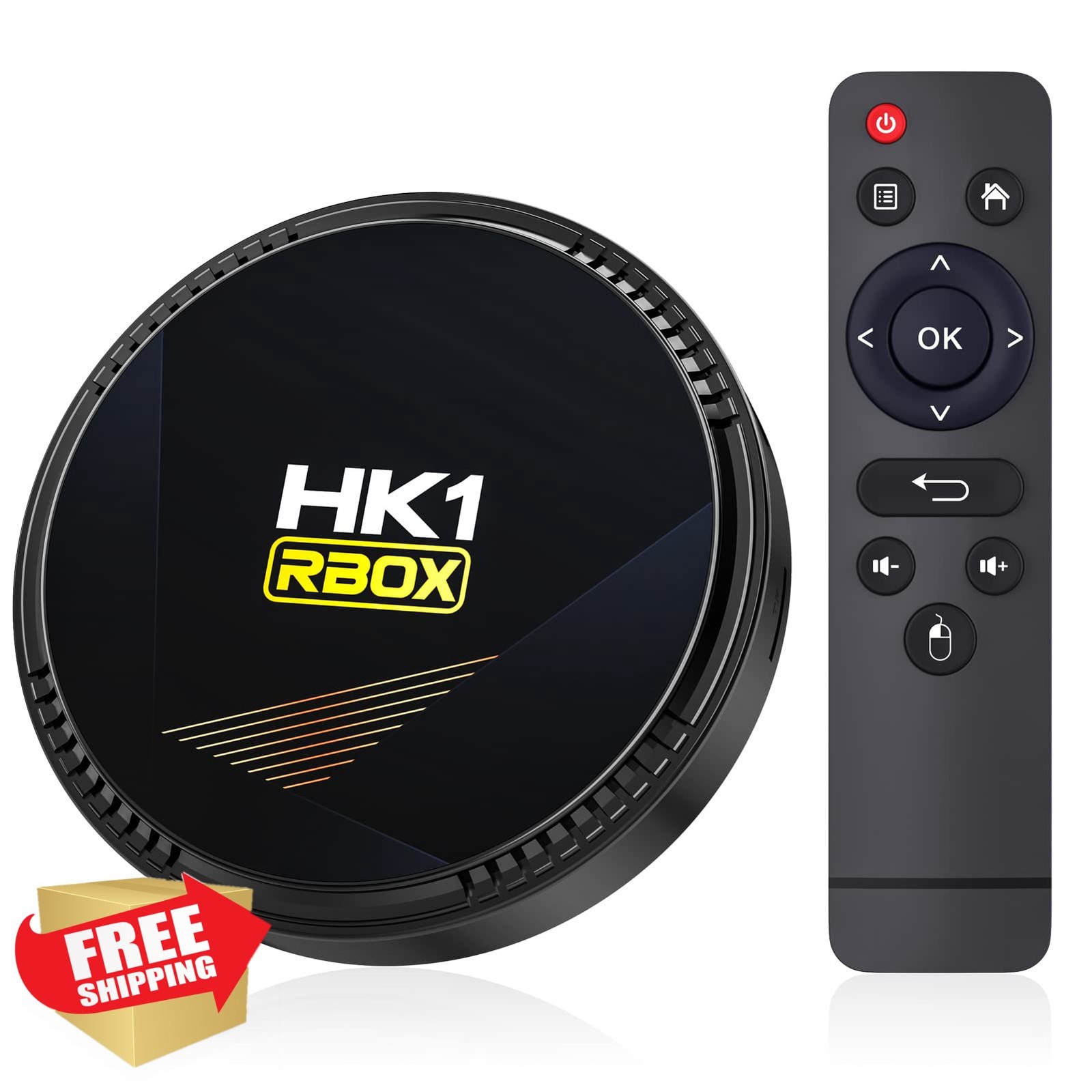 Android 12 TV Box 4GB 32GB H618 WiFi6 Bluetooth 5.0 8K Ultra HD
