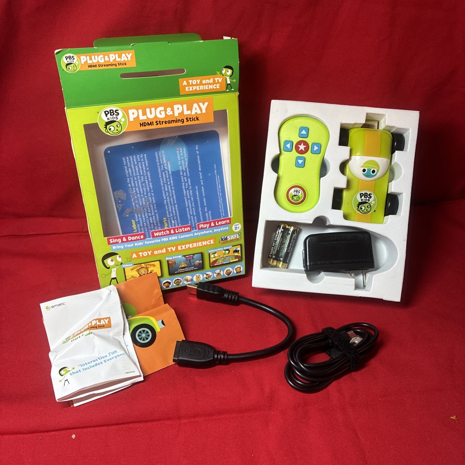 PBS Kids Plug & Play Bluetooth Wi-Fi Interactive Toy And TV Experience
