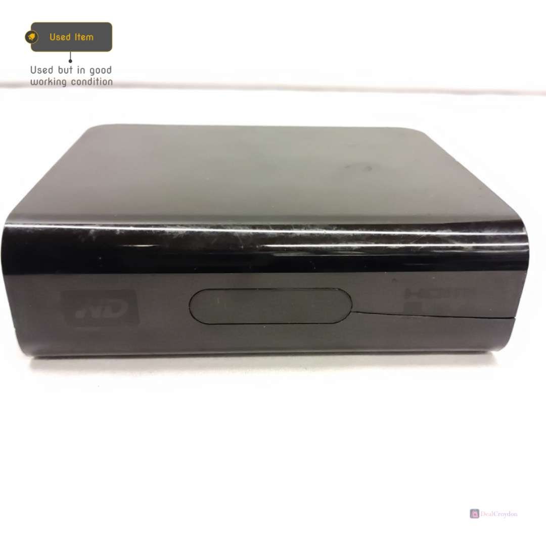 WESTERN DIGITAL TV HD MEDIA PLAYER WDAVP00BE NO REMOTE