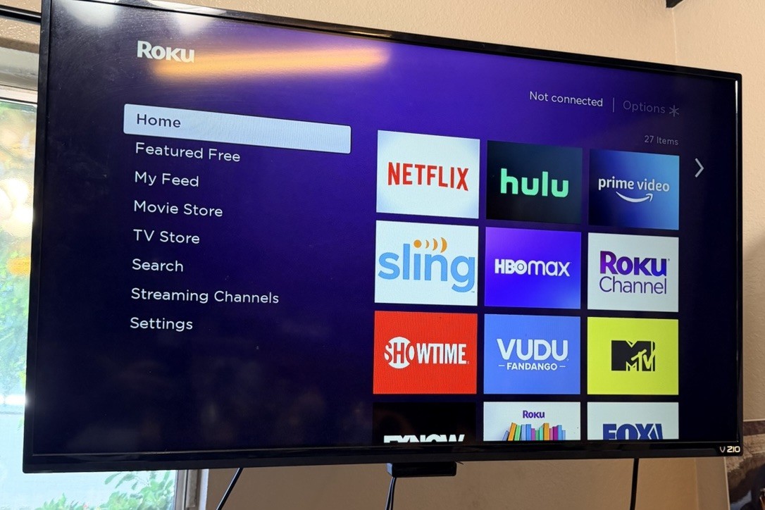Roku 3931X Express Plus HD Streaming Media Player + Power Cord – WITH REMOTE