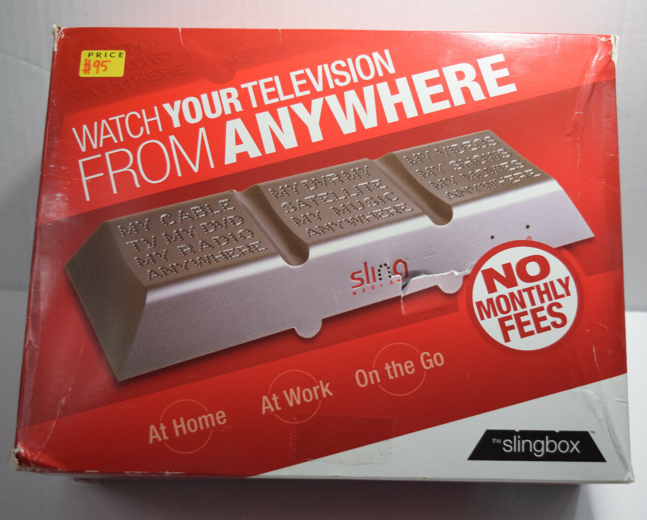 ORIGINAL SLINGBOX SLING MEDIA STREAMER SB100-100 NEW OPEN BOX Complete