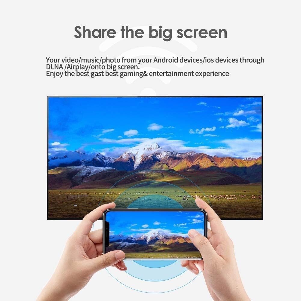 Smart Android TV Box 10.0 – 6K Ultra HD – Quad-core – 2.4G WiFi – 2022 Upgrade