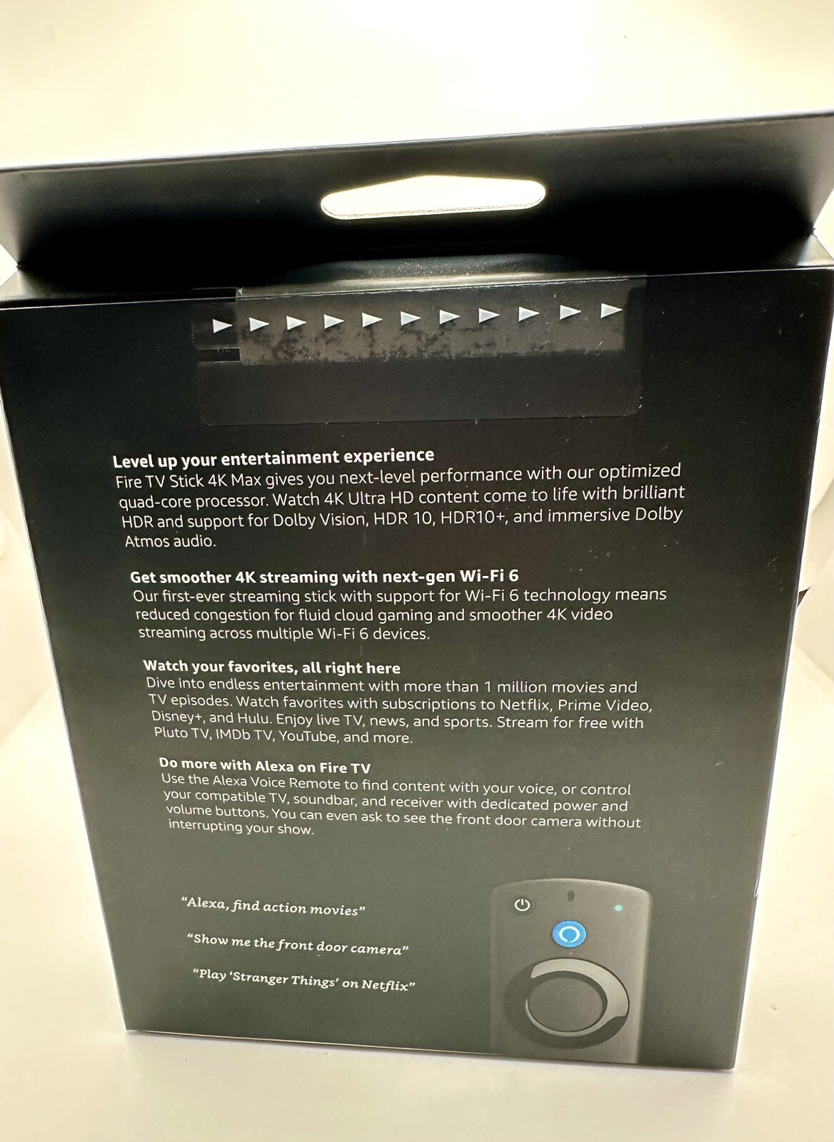 Amazon Fire TV Stick 4K MAX Streaming Device WiFi6 Alexa Voice Remote TV Control