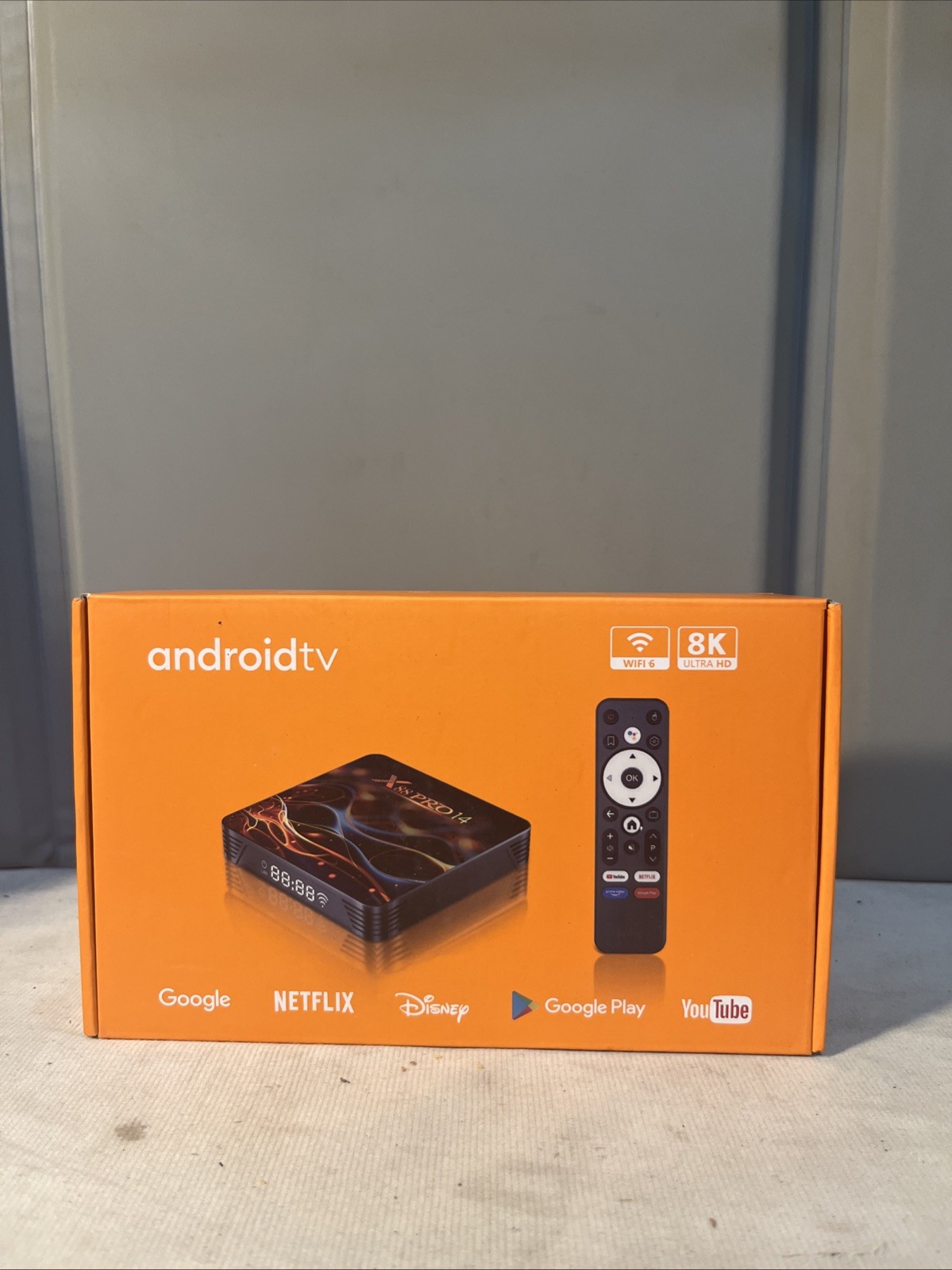 ¥2026 Android 14.0 TV Box – 4K & 8K Playback, 2GB RAM, 16GB ROM Smart Streaming