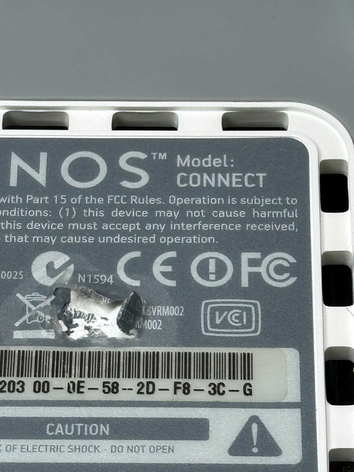 Sonos Connect 1st Gen White Wireless Home Audio Receiver For Parts!!!