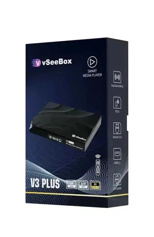 30-UNITS / vSeeBox V3 Plus 4G Ram 64GB Storage (Locked) For Parts Or Repair