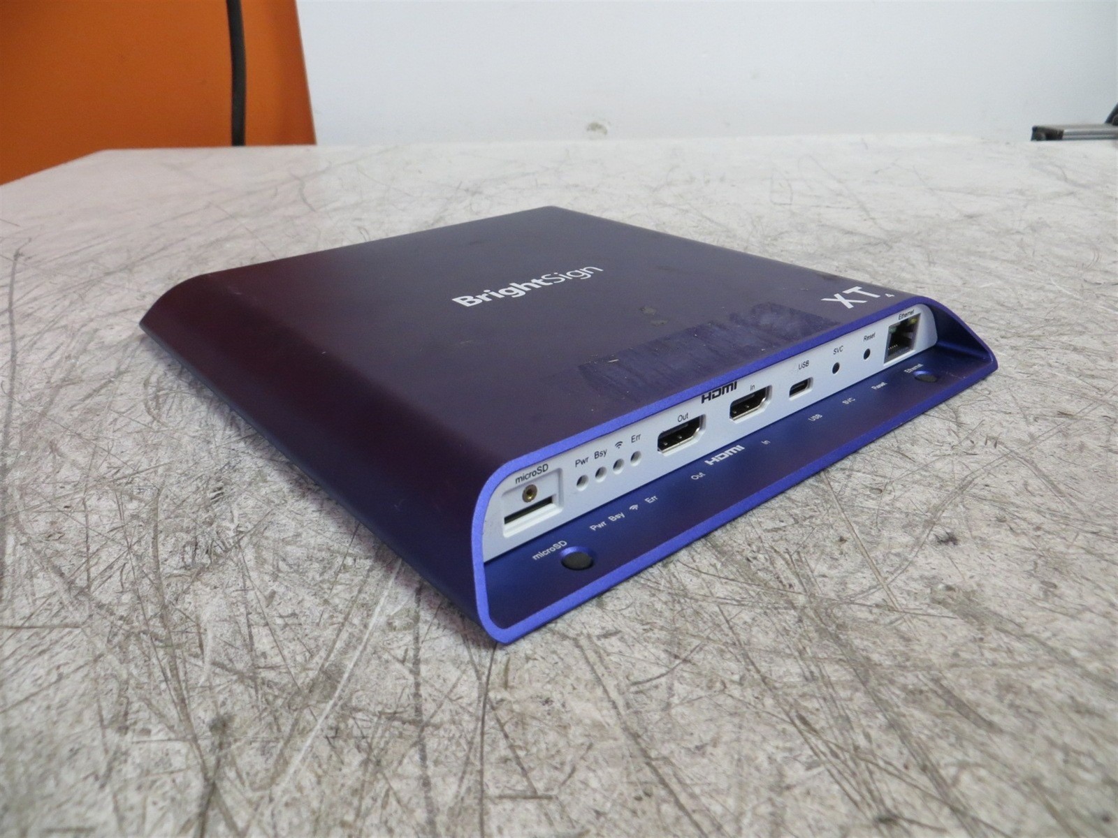 Liquid Issues BrightSign XT1144 XT4 4K Digital Signage Player No MicroSD