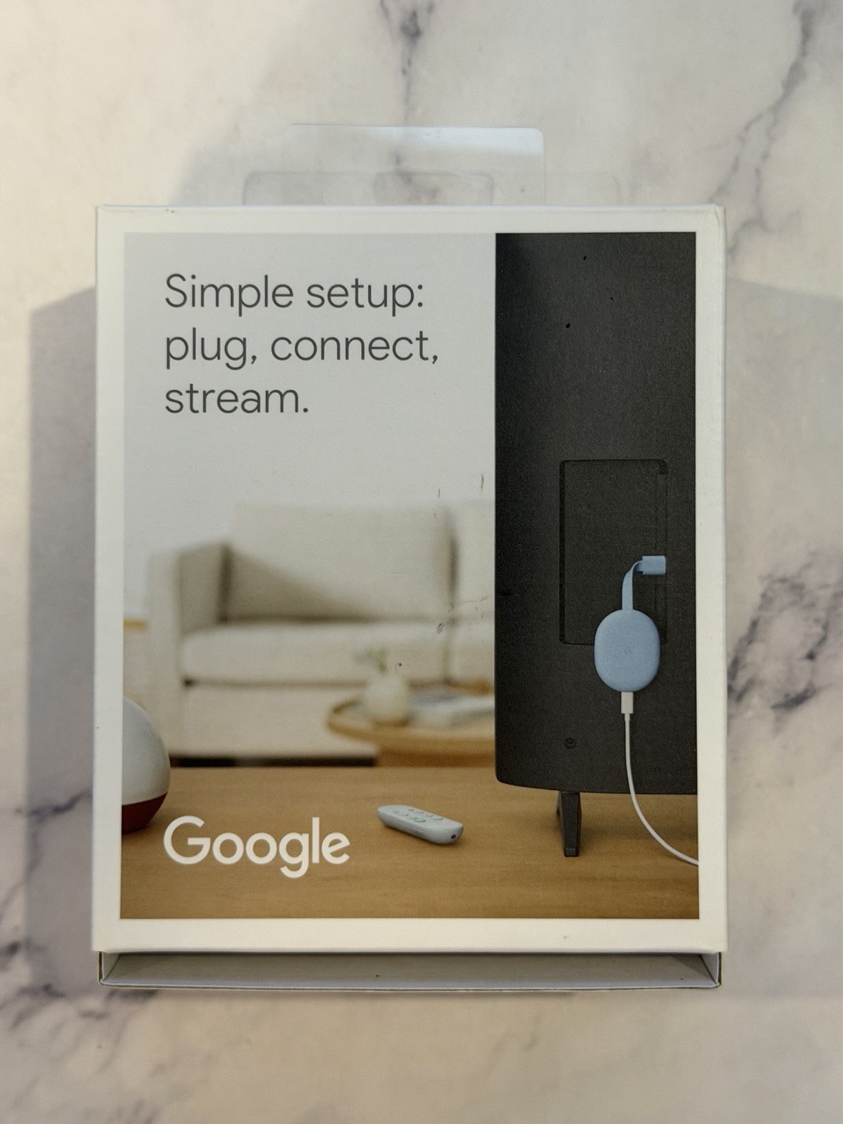 Chromecast With Google TV 4К HDR Streamer – Sky BRAND NEW