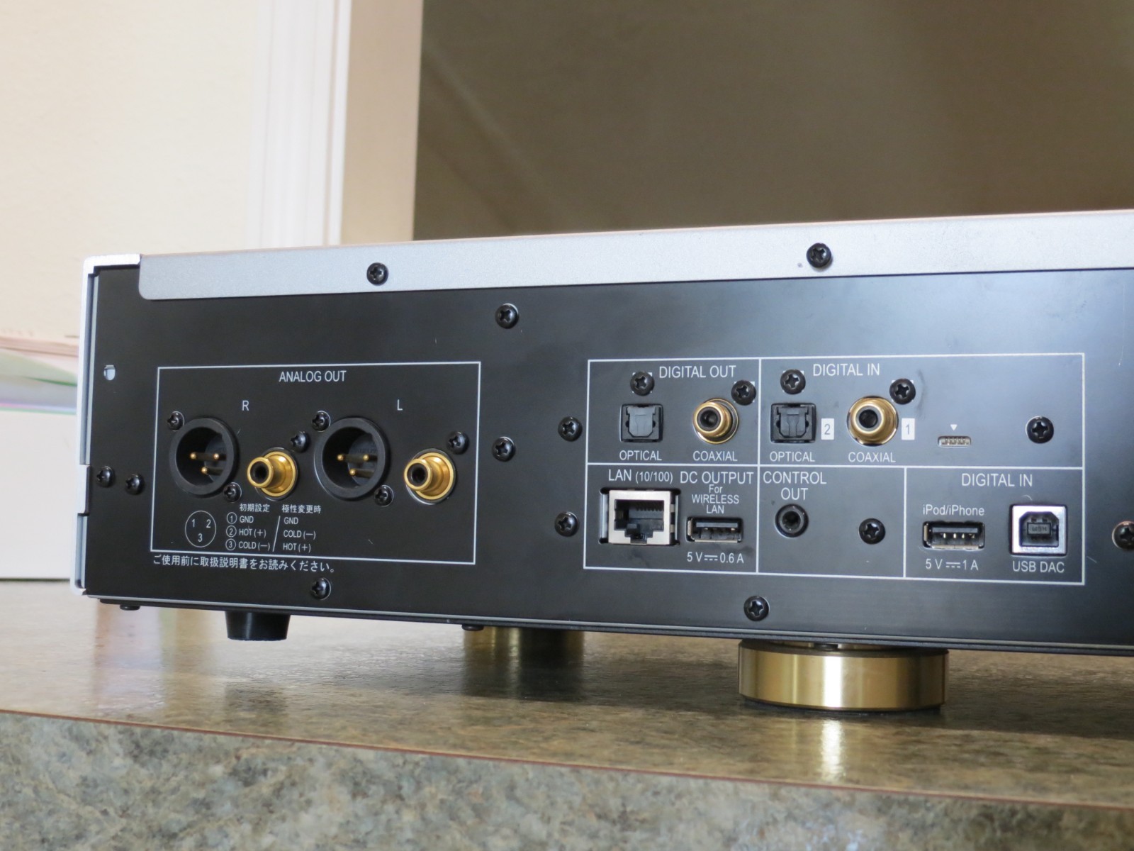 Pioneer N-70A Network Audio Player Good Condition Dual ESS Sabre DAC Balanced