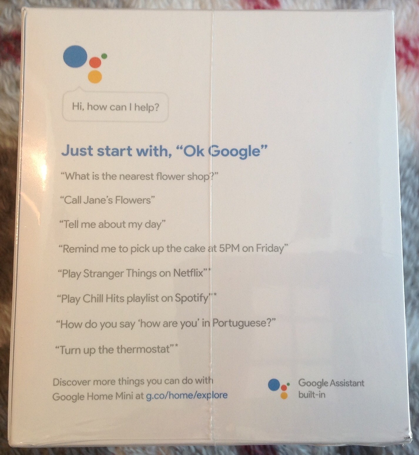 BRAND NEW Google Home Mini 2017 2nd generation Charcoal Google Assistant