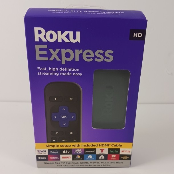 New Roku 2021 #3930R Express HD Streaming Media Player