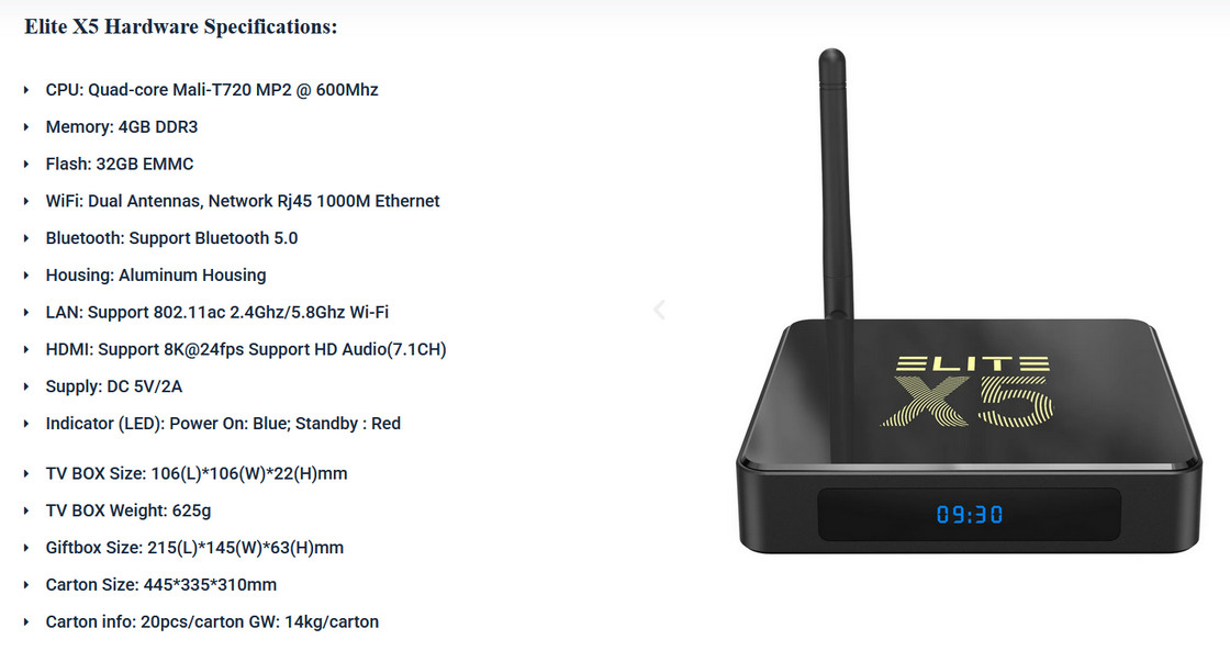 Team8K ELITE X5⚡100 Top APP Limited Edition⚡VIP Rec⚡vs empty vseebox elite ultra