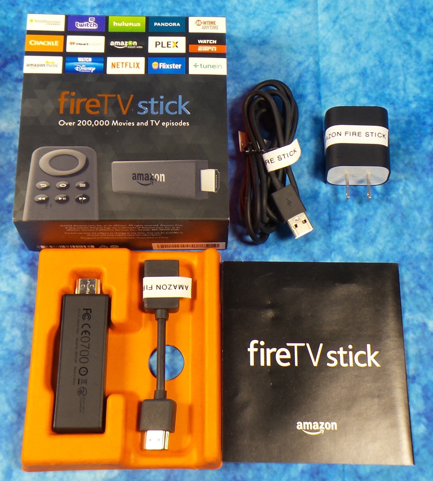 Amazon FireTV Stick 1st GEN 2015 HDTV WiFi 1080p HDMI – with NO Remote control