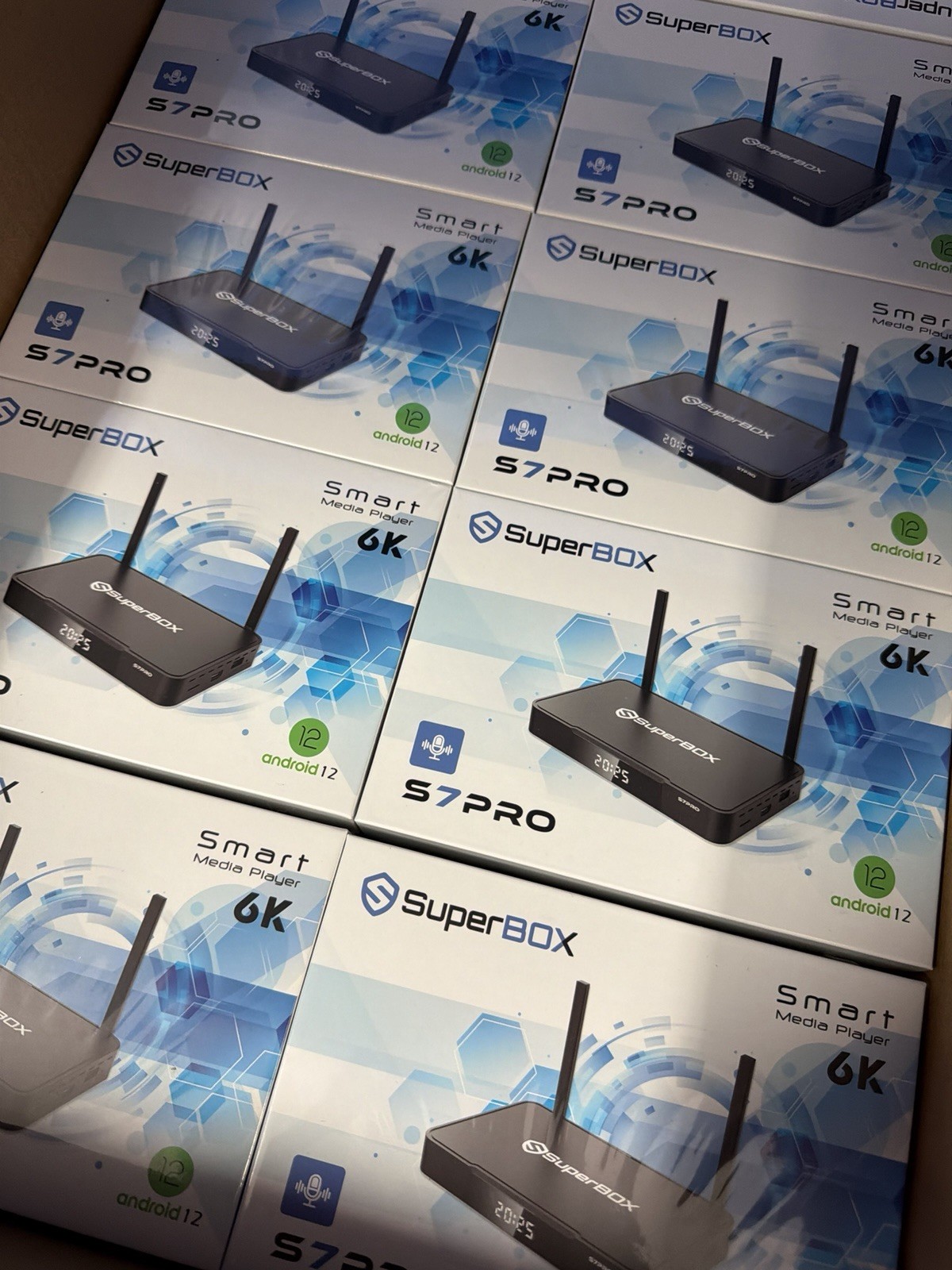 SuperBOX S7 Pro Smart Media Player – Brand New, Sealed – Authorized Dealer