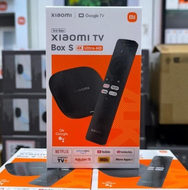 TV Box S (3rd Gen) 4K Ultra HD Streaming Device with Google TV, WiFi & Bluetooth