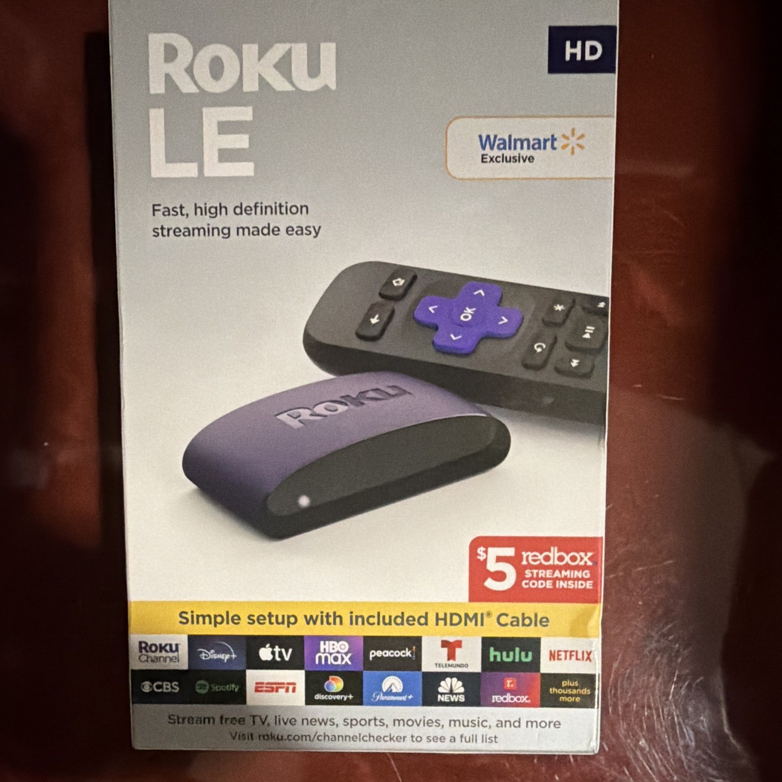 Roku LE 1080p HD Streaming Player w/ Remote, Walmart Exclusive