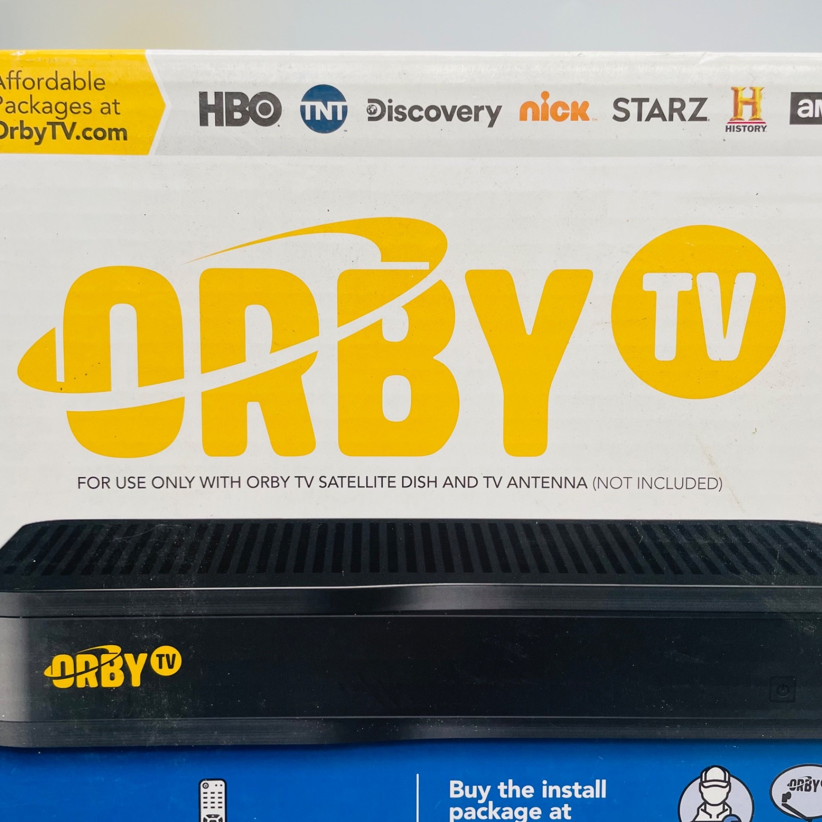 NEW Orby TV Satellite DVR Receiver KSTB2047