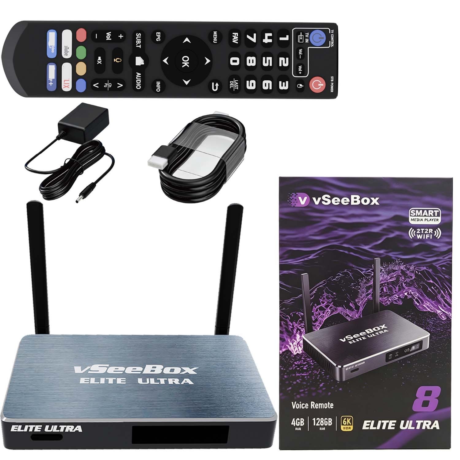 vSeeBox Elite Ultra TV Box Authorized Distributor