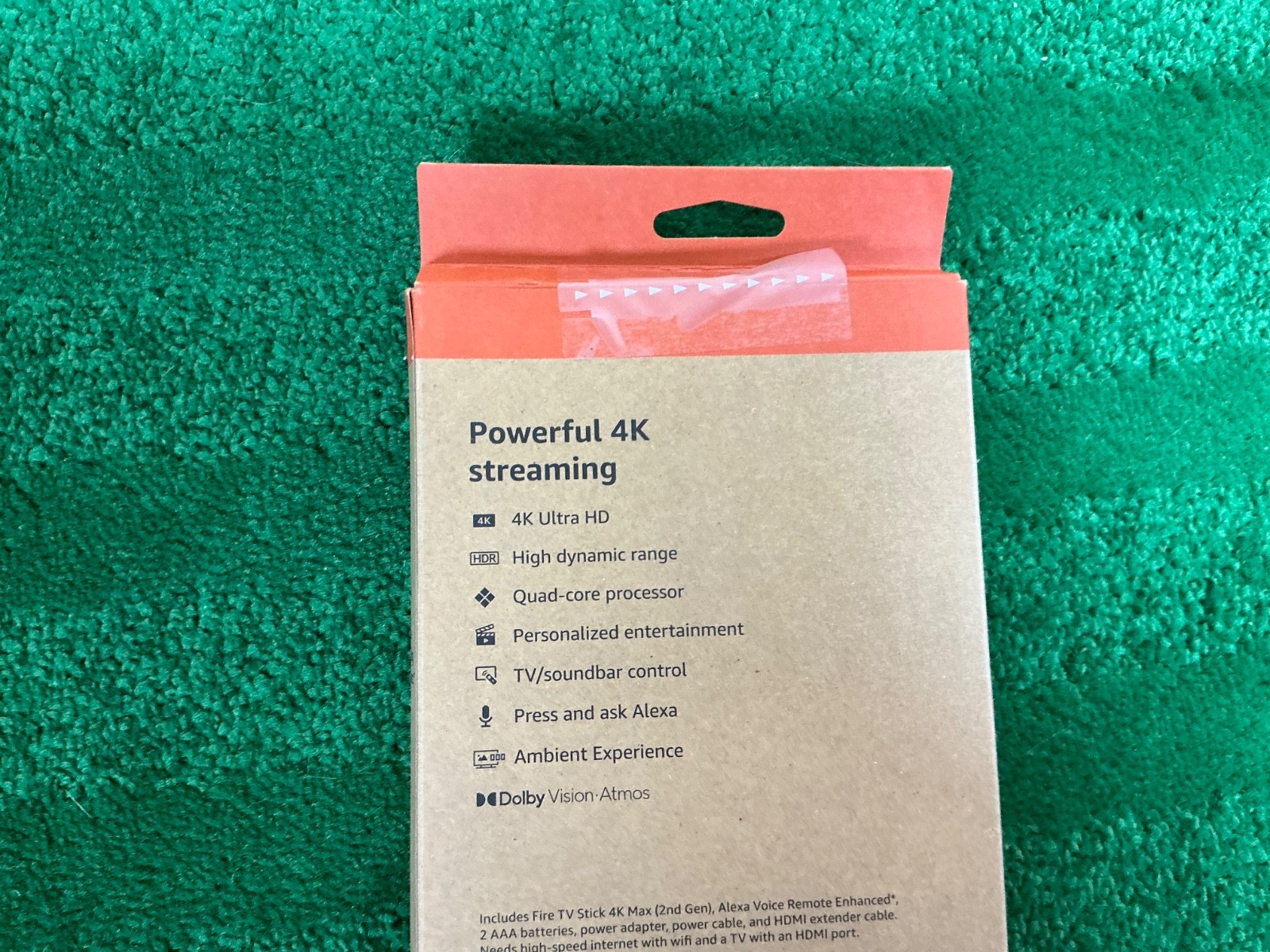 NEW Amazon Fire TV Stick 4K HD MAX Streaming Device, 16 GB Wi-Fi 6E Free Live TV