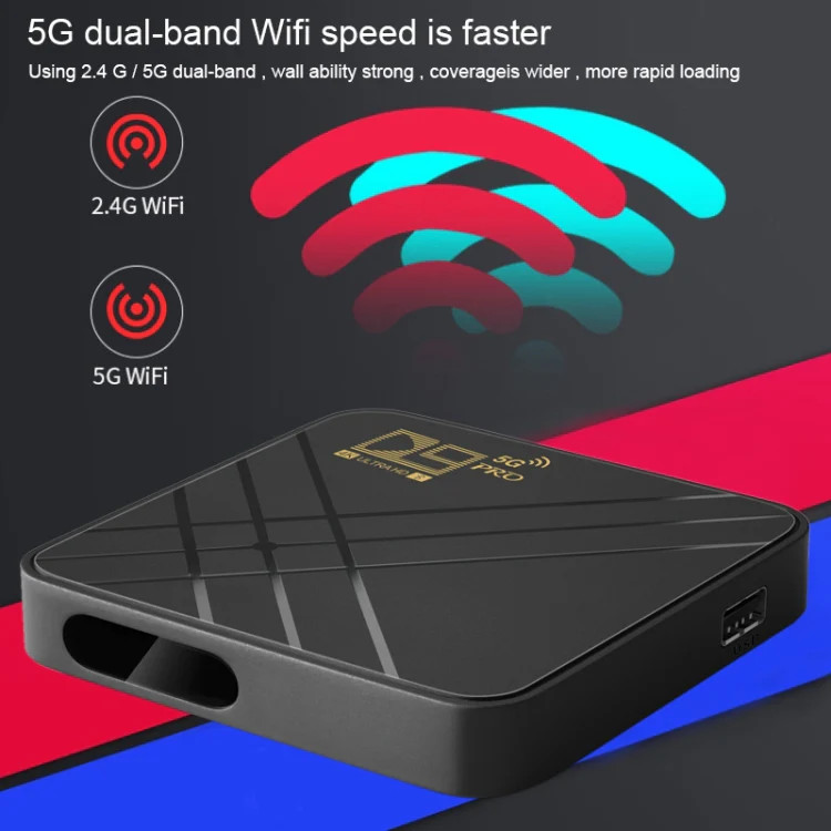 D9 PRO 2.4G/5G WIFI 4K HD Android TV Box, D9 PRO AU Plug, D9 PRO US Plug, D9 PR
