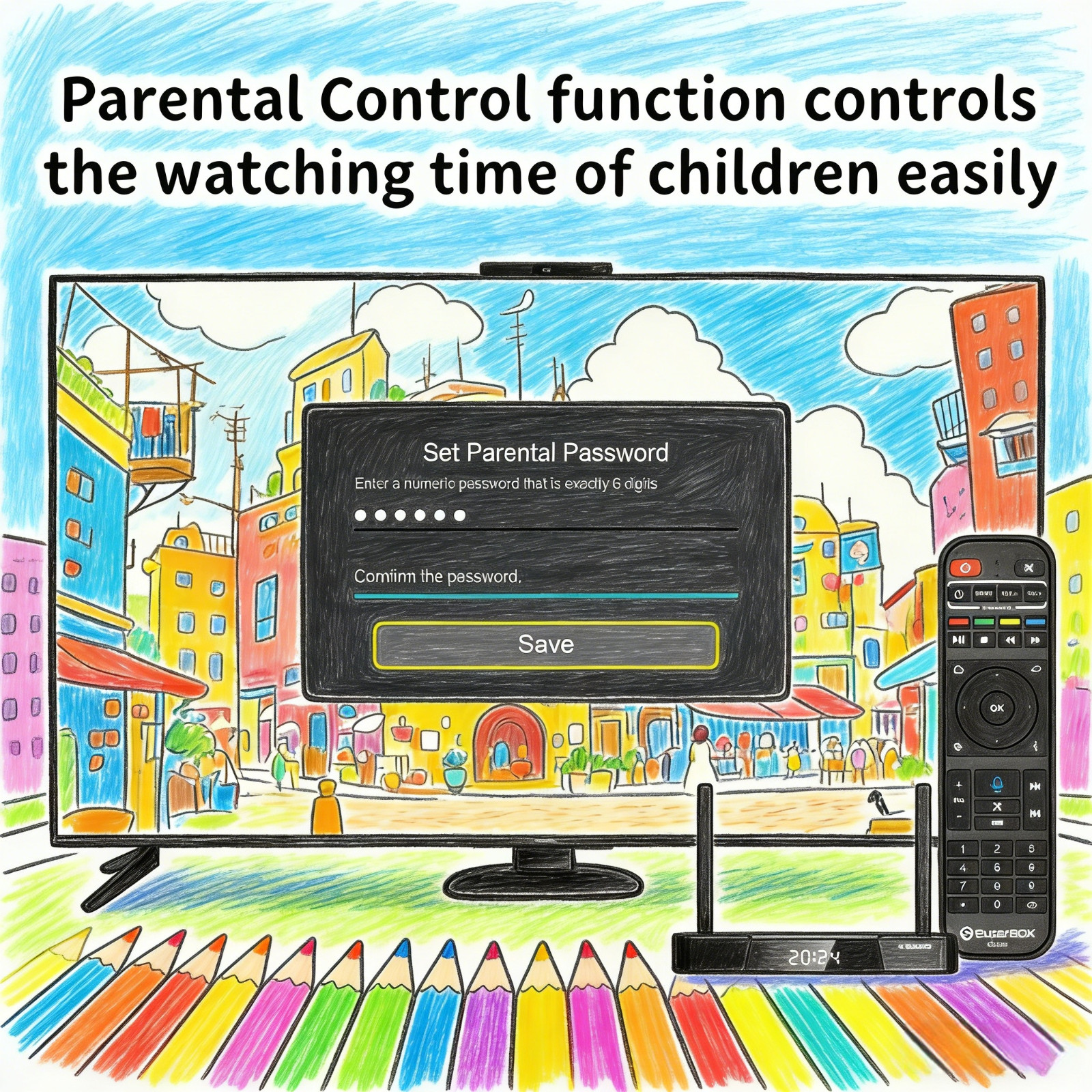 SuperBox S6 Pro Cord Cutter Streaming Box No Hidden Charges Time Shift Playback