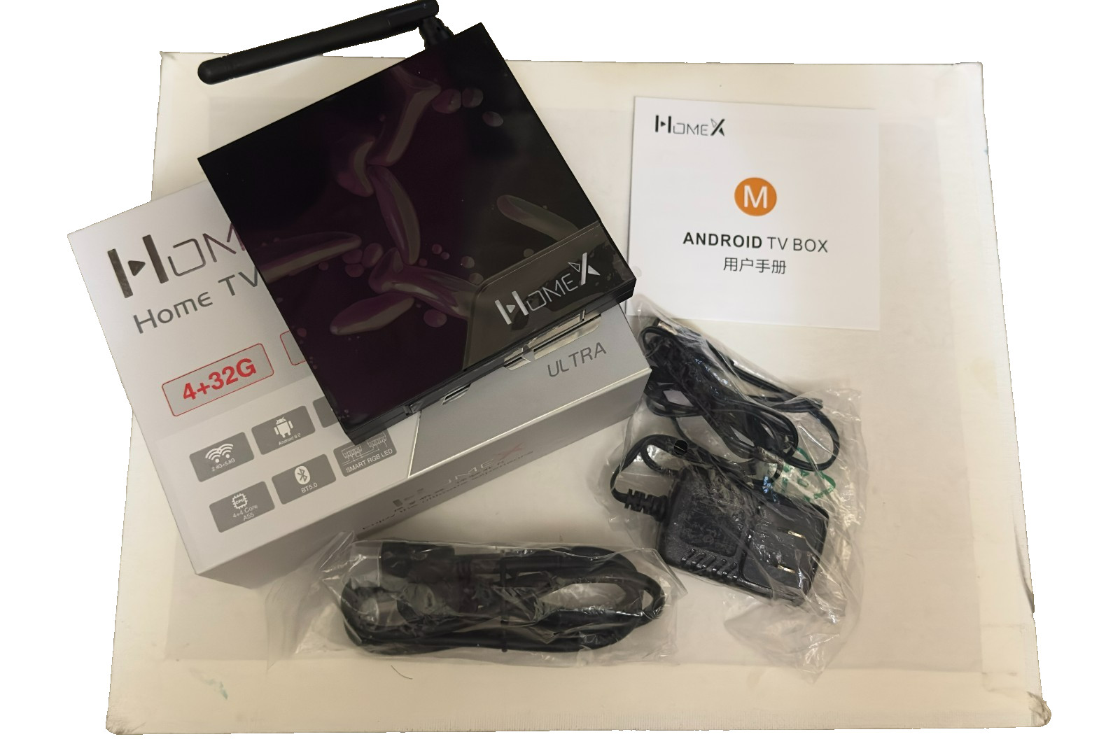 HomeX X3 Ultra TV BOX AI Android TVbox WiFi Live TV – 最新中文电视盒 – 直播 剧集 电影