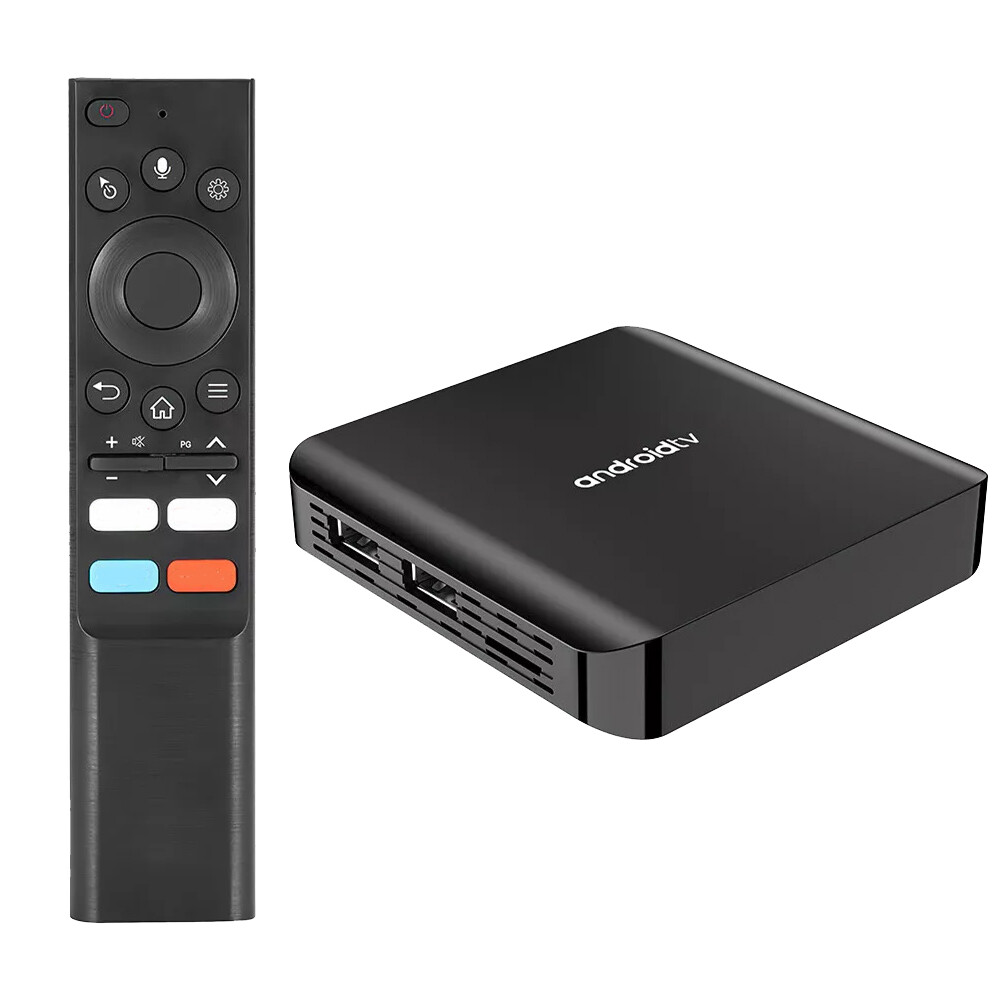 TV98 PLUS Android 14.0 Smart TV Box Quad Core 4K UHD WiFi 5G BT5.0 Media Player