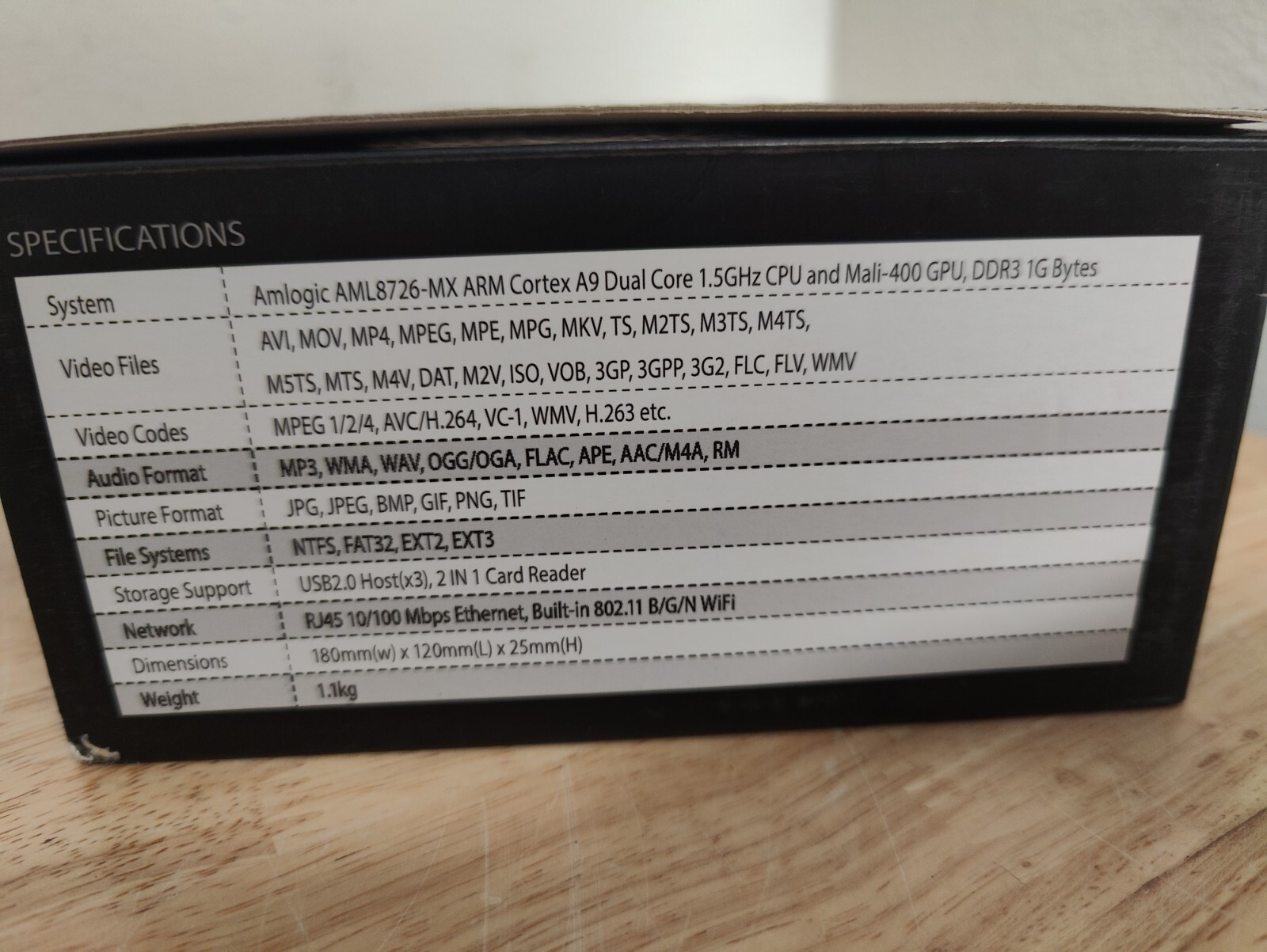 Jetstreambox T6 Open Box Android WiFi HDMI Amlogic AML8726-MX ARM Cortex