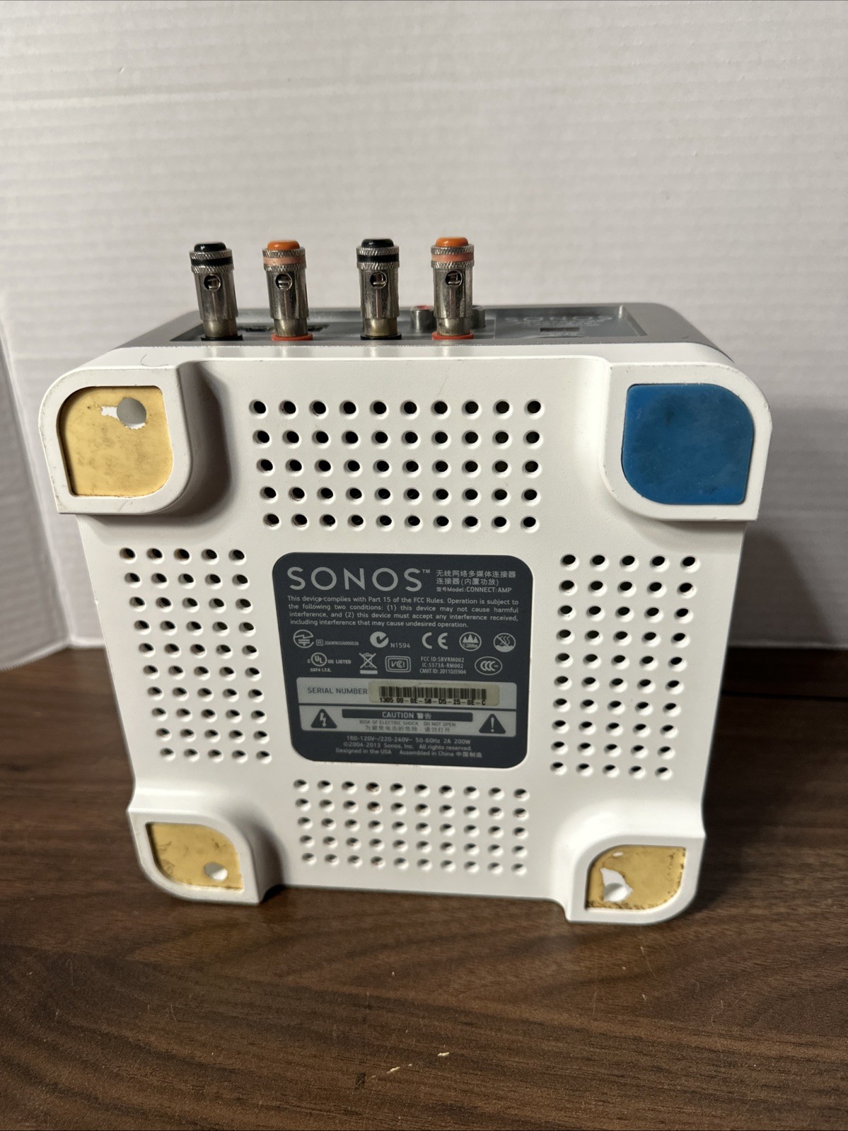 Sonos Connect: Amp Gen 1 Wireless Streaming Amplifier Tested For Power
