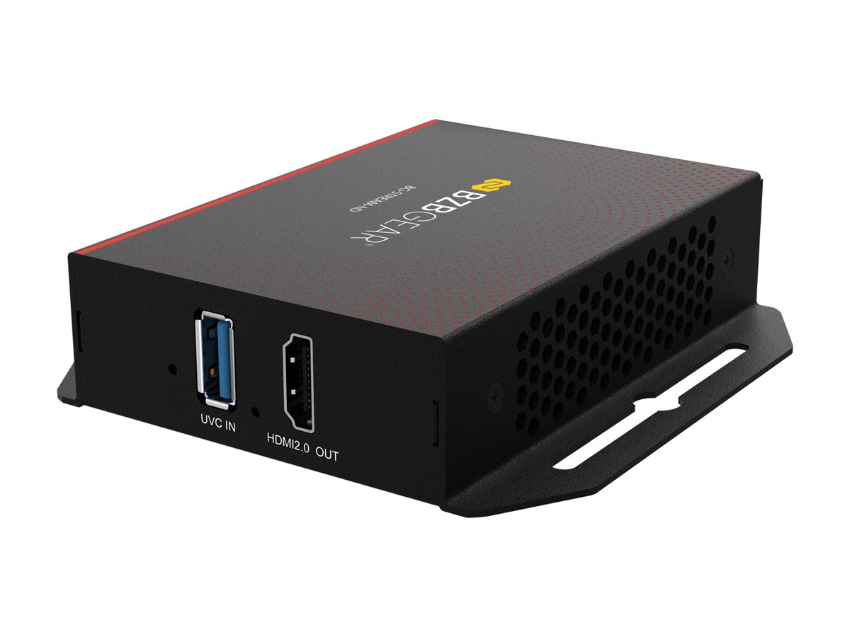 BZBGEAR IP/UVC to HDMI 2.0 POE Decoder Supports H.264/H.265/AVC/NDI Support