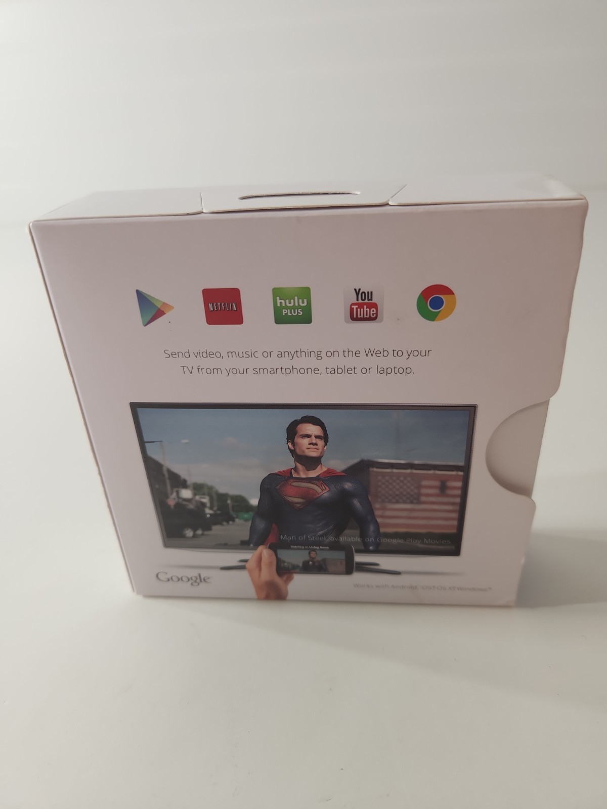 Google Chromecast 1st Gen Streaming HDMI Media Player Dongle WiFi In Box B2