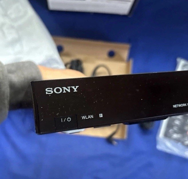 Sony SMP-N100 Network Media Player Black Wi-Fi Ethernet HDMI w/ Remote