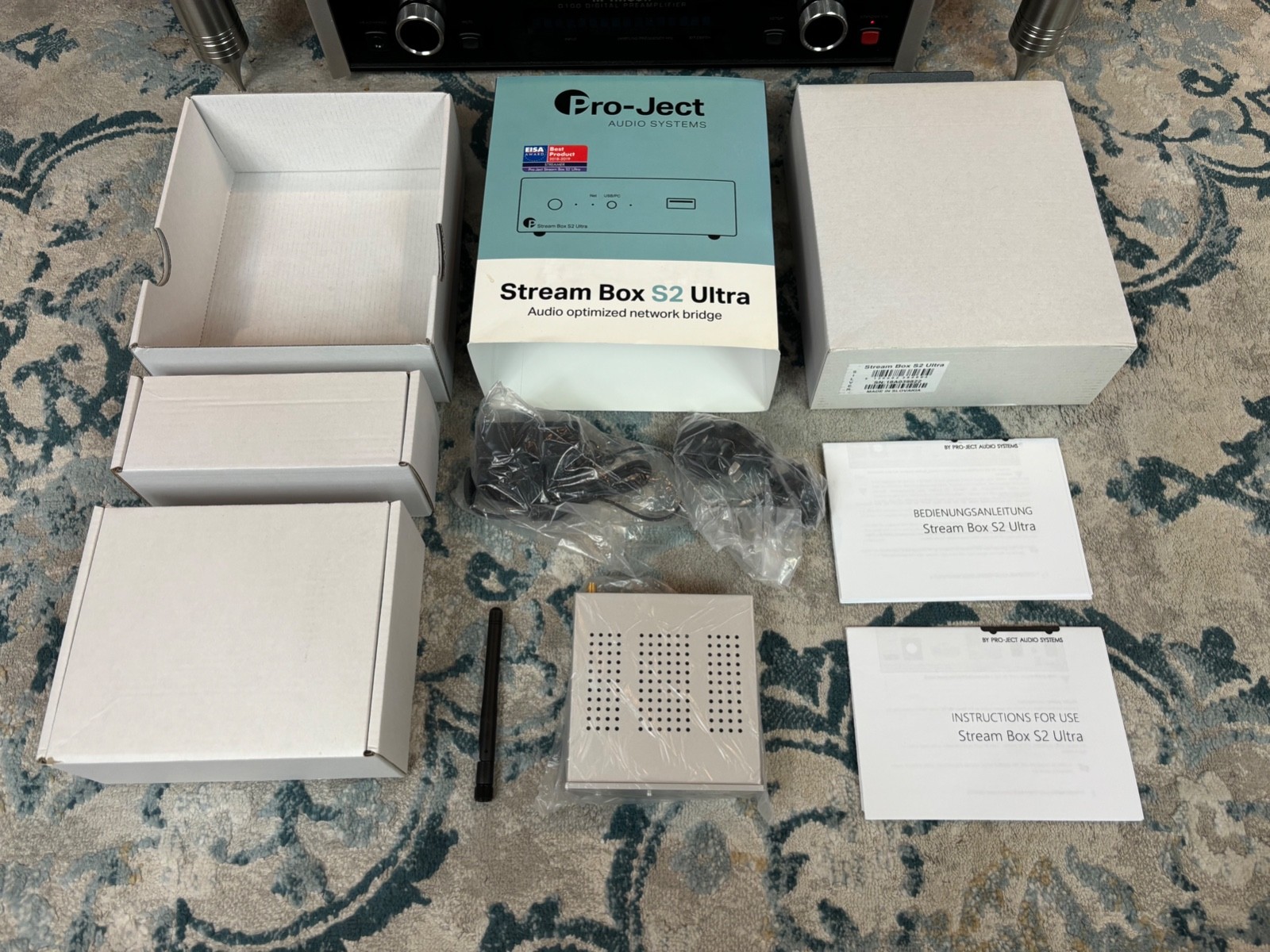 Pro-Ject Stream Box S2 Ultra Music Streamer – Silver – Brand NEW