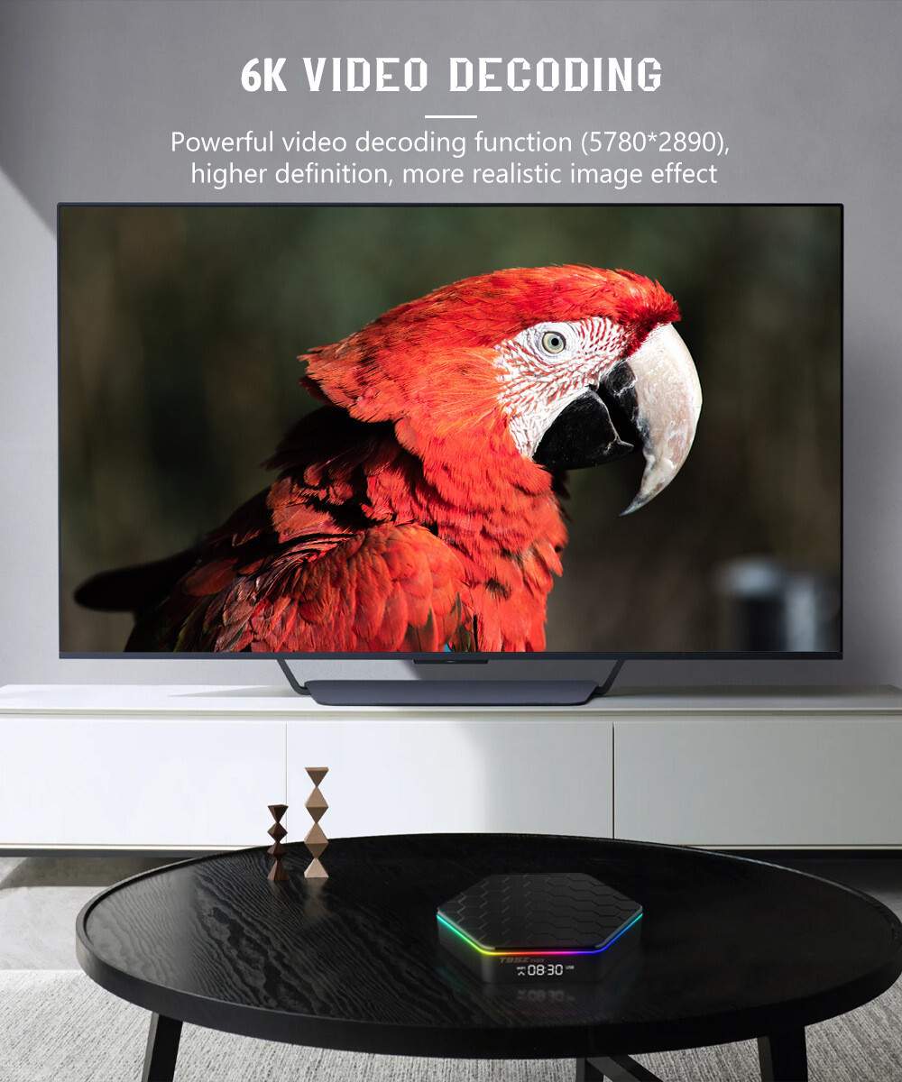 Android TV Box 12.0 Android Box T95Z Plus TV Box Android 4GB RAM 64GB ROM H618