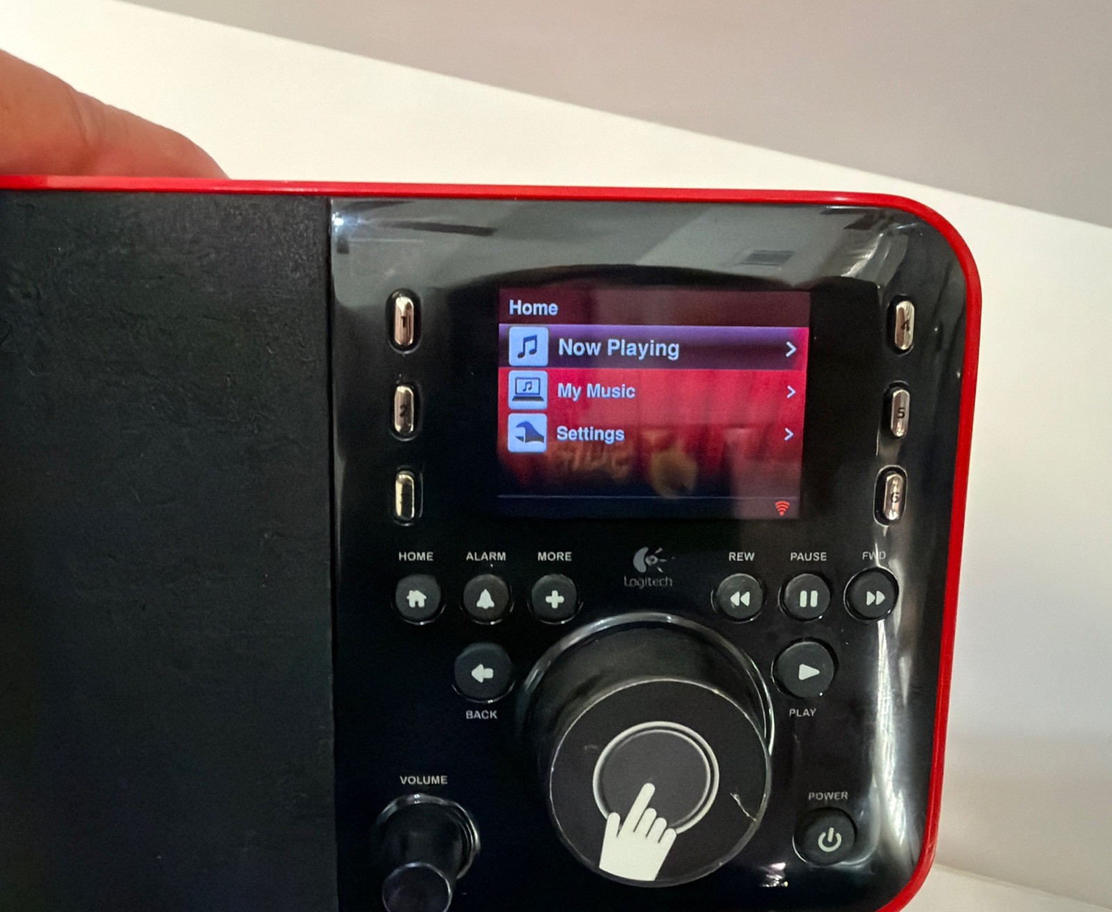 Logitech Squeezebox Red X-R001 830-000080 WiFi Smart Player