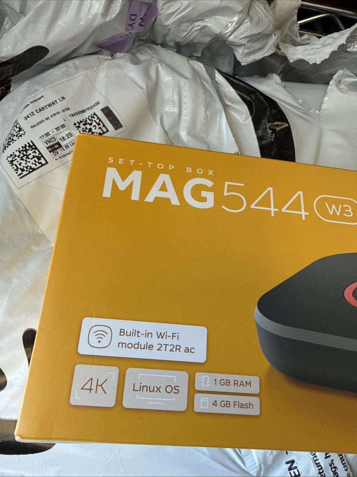 MAG544w3 TV Set-Top Box – 4K HDR TV Streaming Device with Amlogic S905Y4 Chip…
