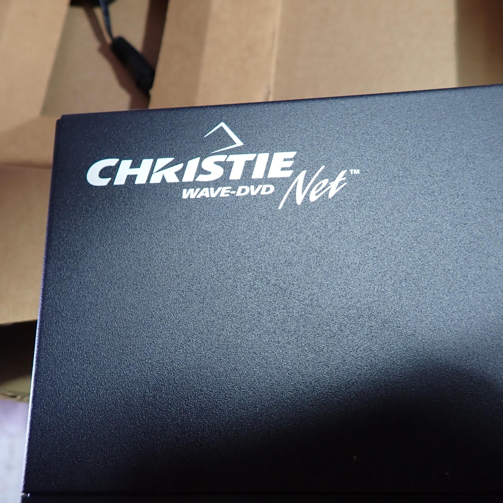 Christie WAVE-DVD Net WMS1000CRHR Wi-Fi AV Receiver Box Black USA 510-133-002