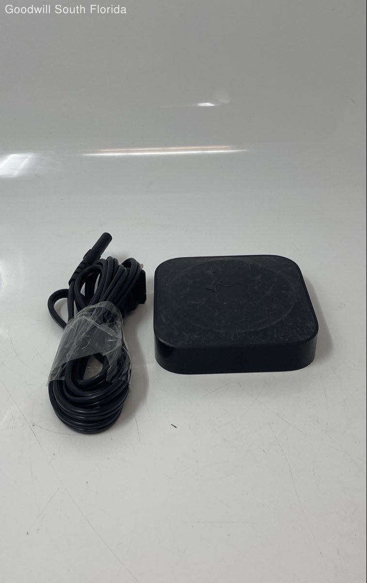Apple TV Model A1469 3rd Generation Black Media Streamer Not Tested