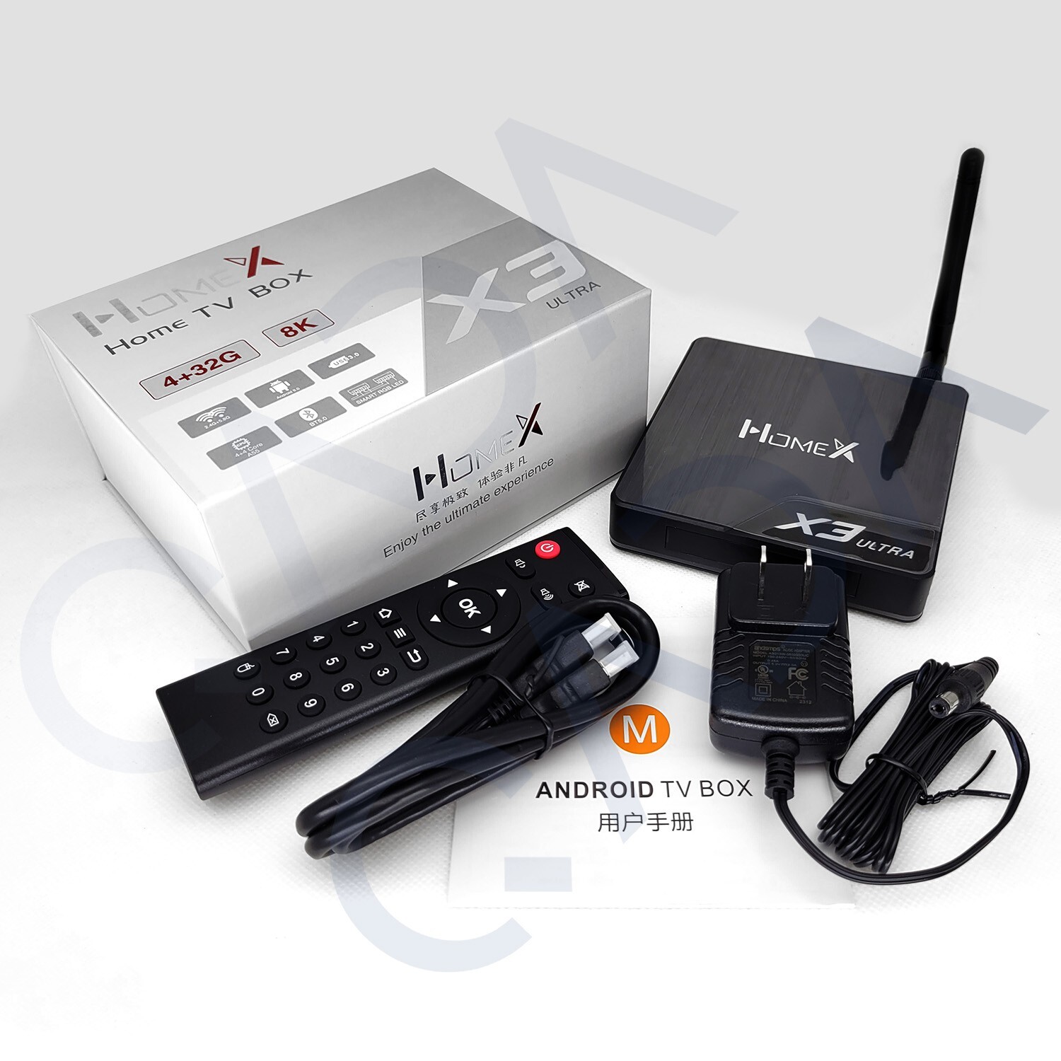 NEW 2023!!! HomeX X3 Ultra TV BOX 3rd Gen Android Chinese BOX 最新三代 安卓電視盒中港台直播點播
