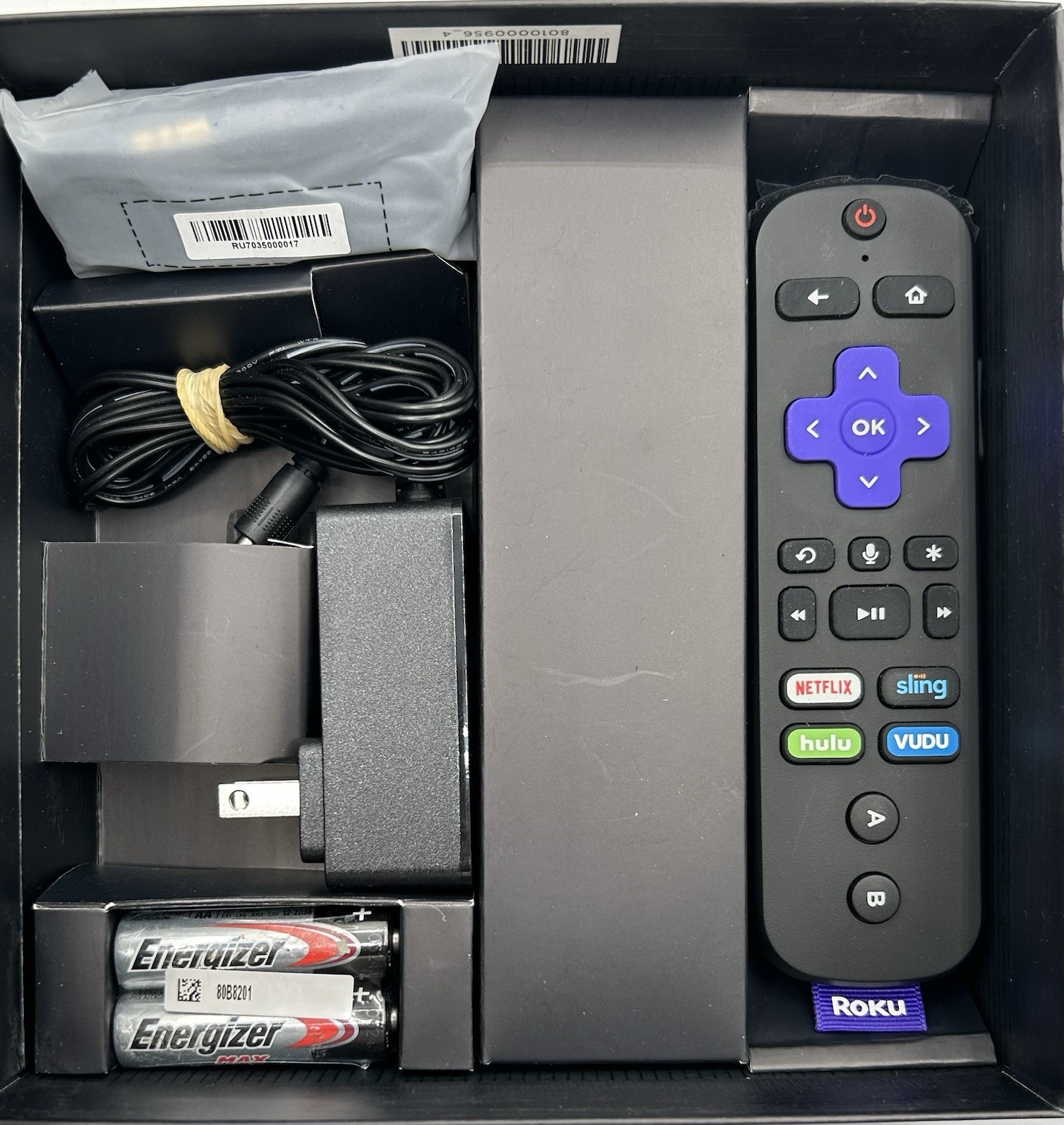 Roku Ultra (6th Generation) HD Media Streamer 4660 Black – Used