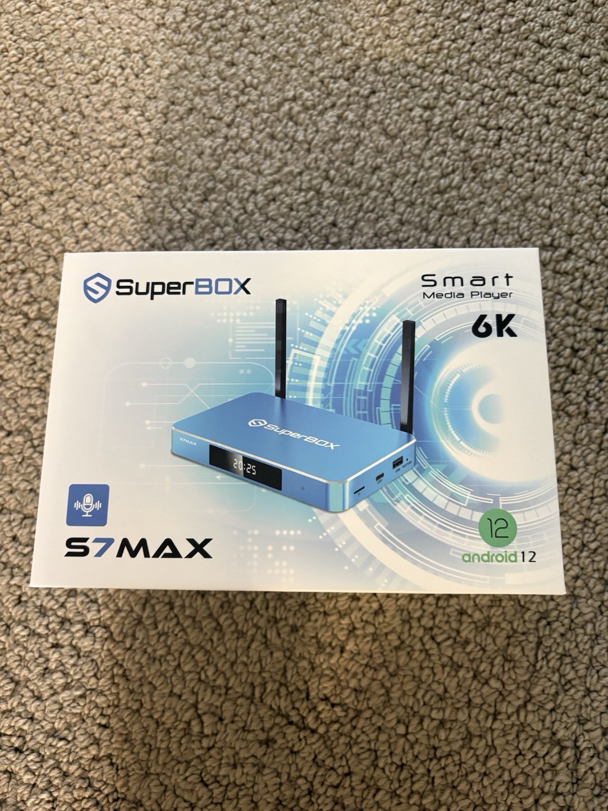SuperBox S7 Max 64GB 6K Ultra HD Android TV Box – Authorized Distributor – Same