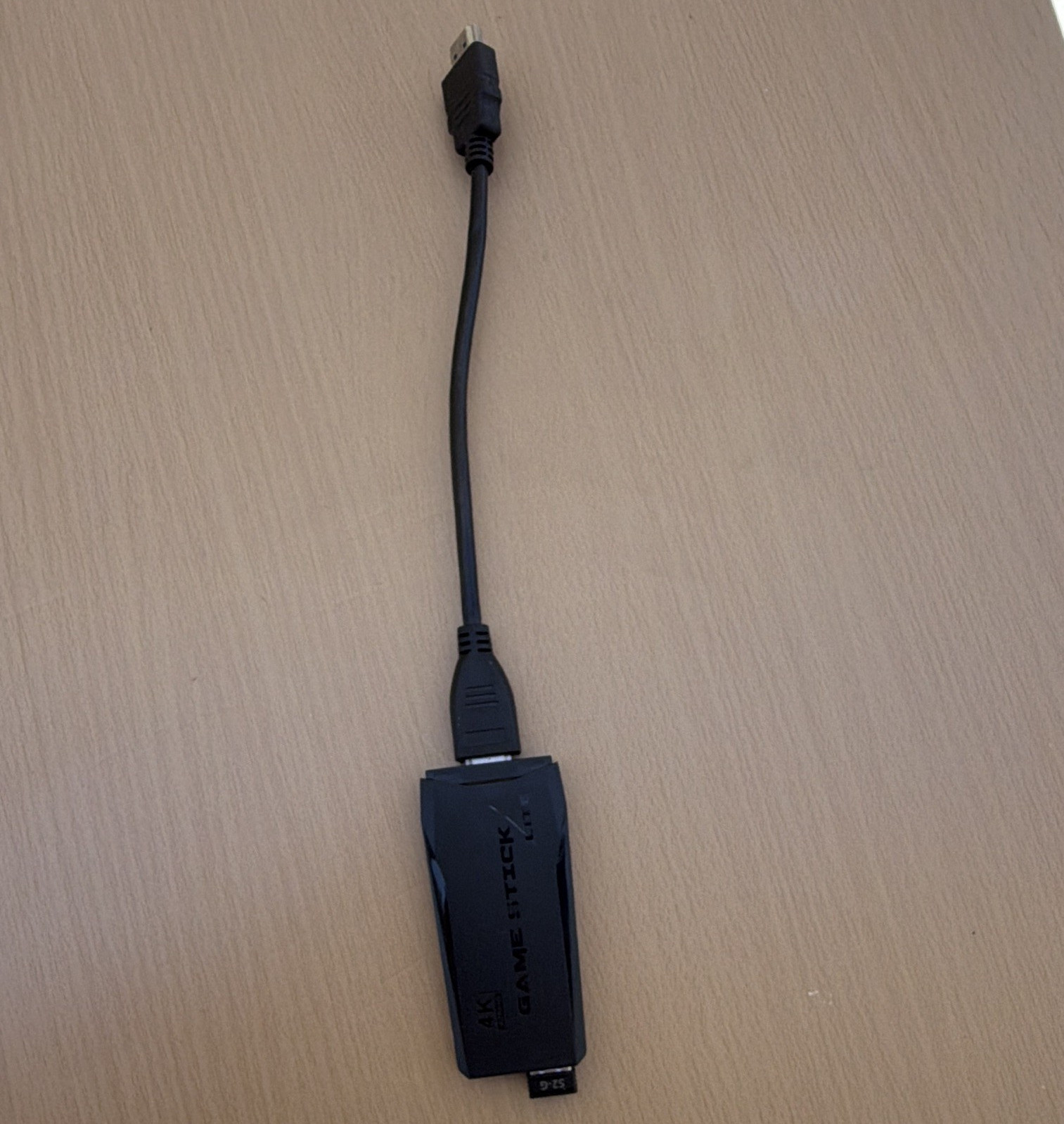 Game Stick Game Stick Lite 4K HDMI Dongle 9000 Games Linux Quad Core Black