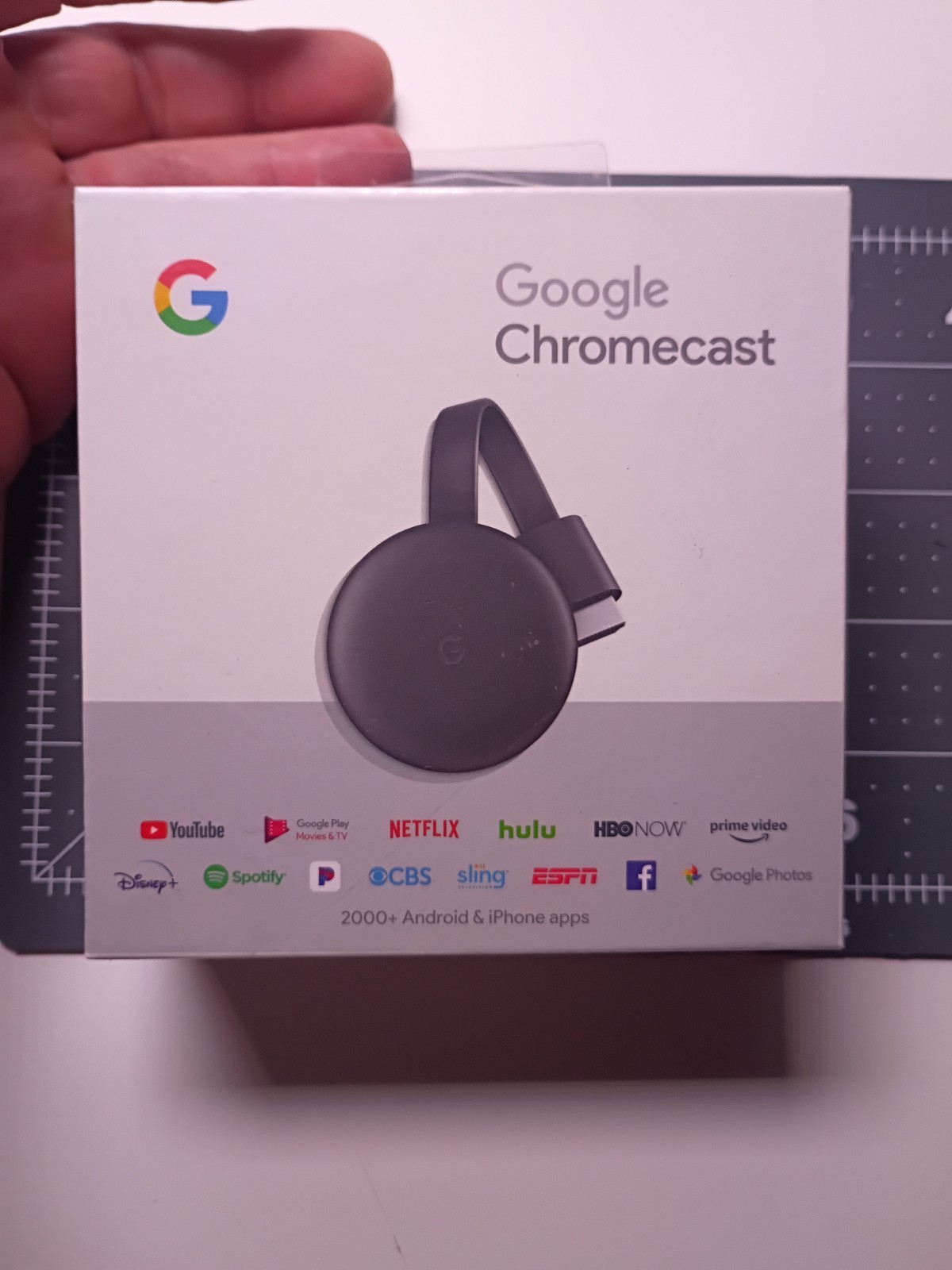 Google Chromecast 3 Digital HDMI Media Video Streamer 2021 Sealed New GA00439-US