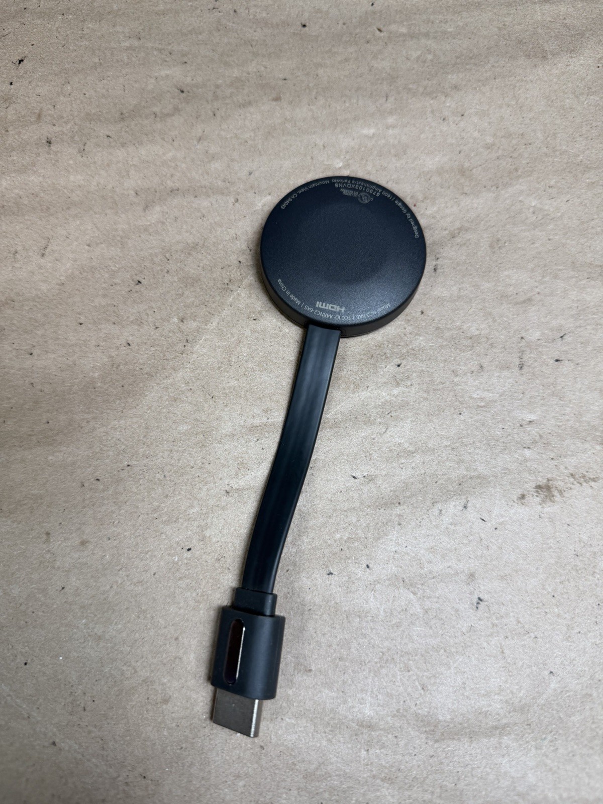 Google Chromecast 2nd Generation 1080p Media Streaming Device – Black (NC2-6A5)