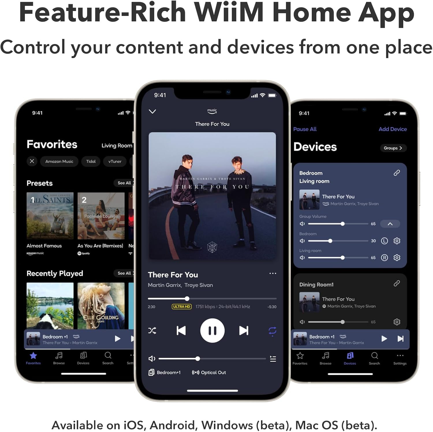 Ultra Music Streamer & Digital Preamp | 3.5″ Touchscreen, Compatible with Google